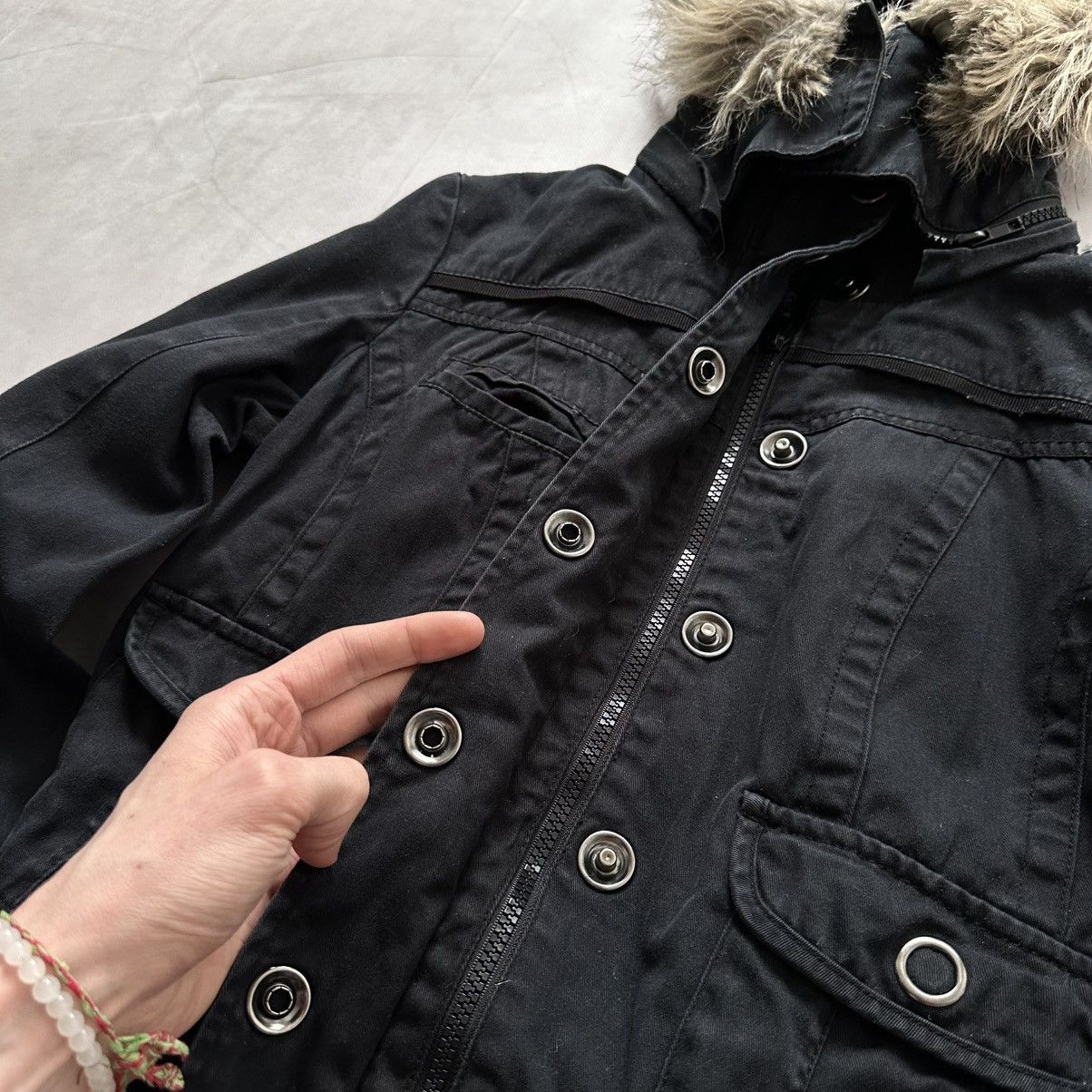 Hysteric Glamour × Undercover Military Bomber Jacket Zip Fur LGB If Six Was Nine Vibe Size S / US 4 / IT 40 - 5 Thumbnail