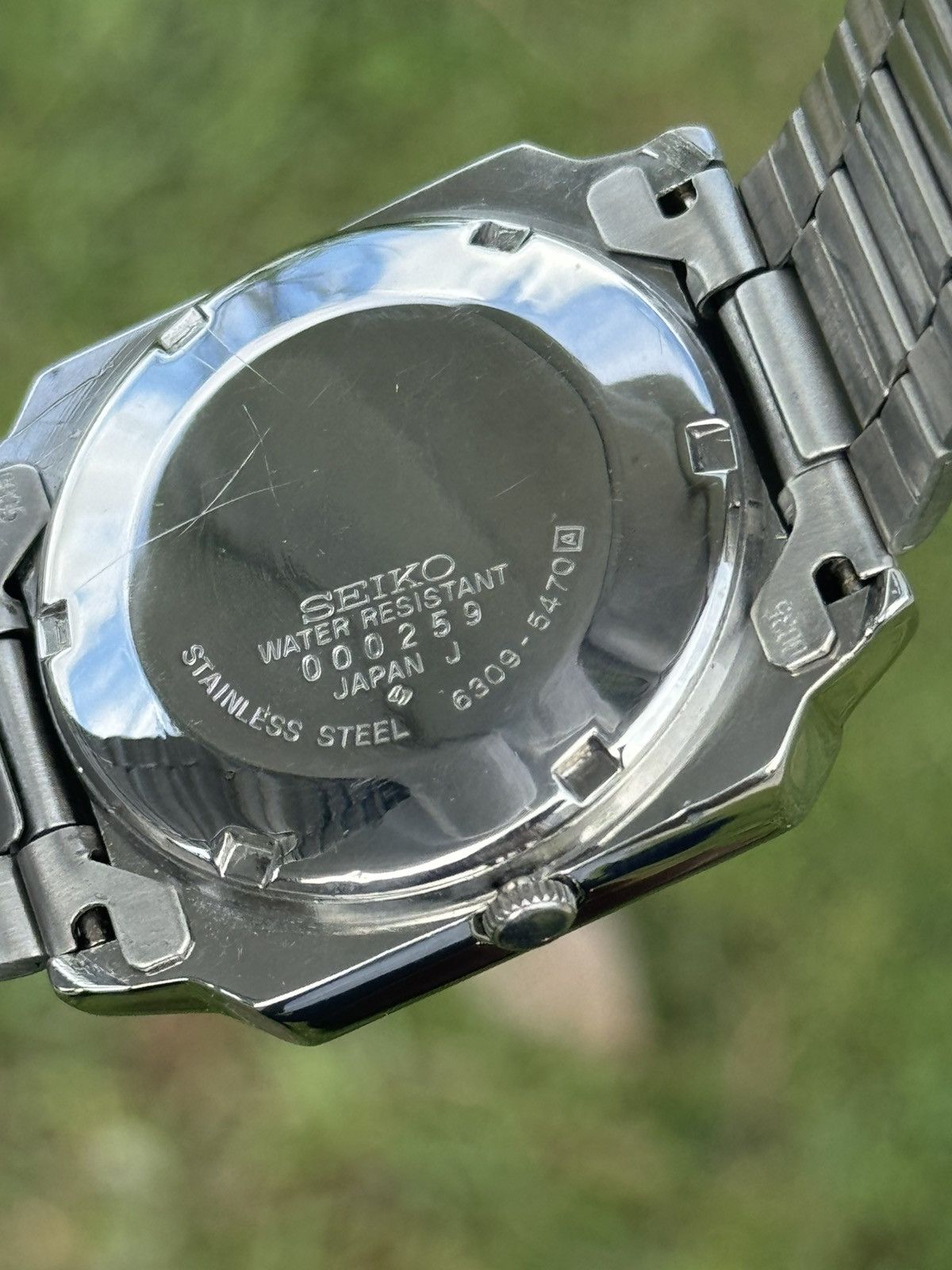 Seiko Vintage Seiko 5 Automatic japan Watch: silver Dial, TV Case Size 36 - 17 Thumbnail