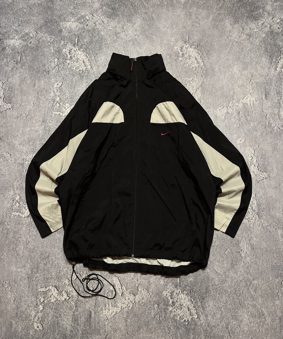 Nike × Vintage Vintage 90’s Nike Windbreaker Nylon Jacket Swoosh Size XXL Size US XXL / EU 58 / 5 - 2 Thumbnail