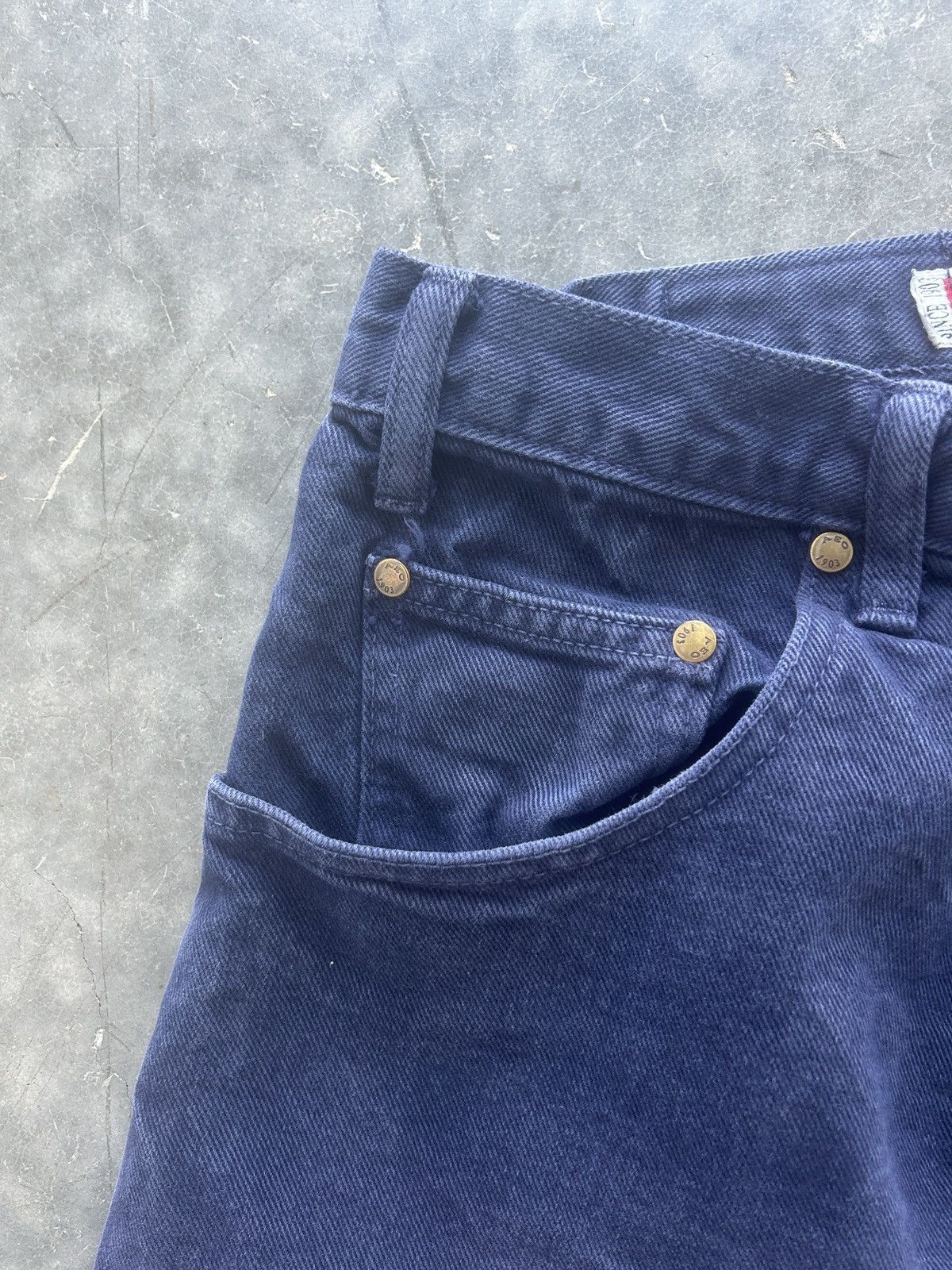 American Eagle Outfitters × Vintage Vintage 90s American Eagle Denim Shorts Baggy Fit Size US 30 / EU 46 - 4 Thumbnail