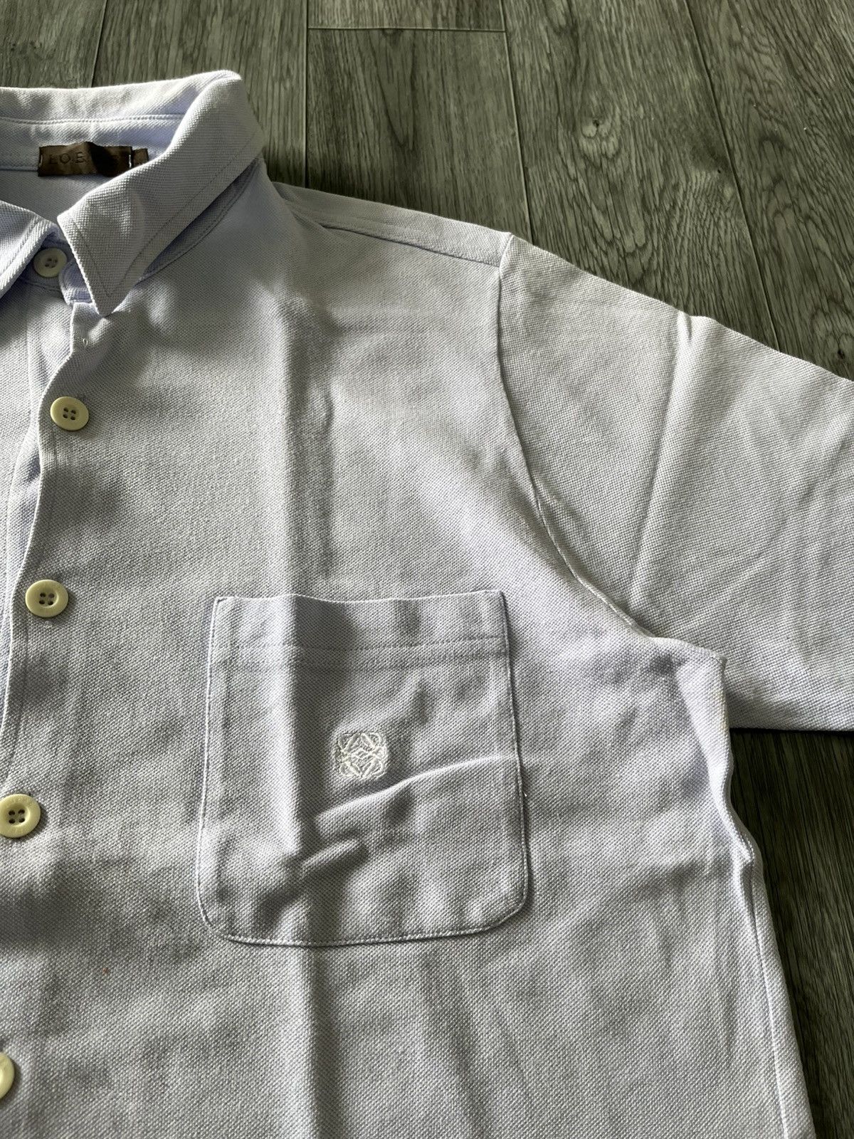 Loewe Vintage Loewe Short Shirt Size US L / EU 52-54 / 3 - 8 Thumbnail