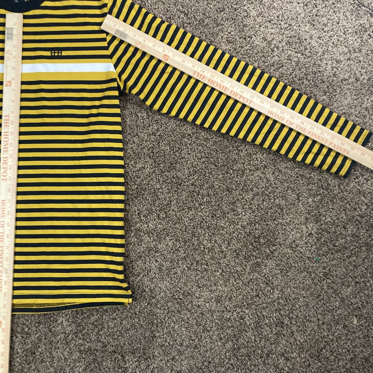 Huf HUF Morris Long Striped Shirt Y2K Streetwear Men’s Size M Size US M / EU 48-50 / 2 - 6 Thumbnail