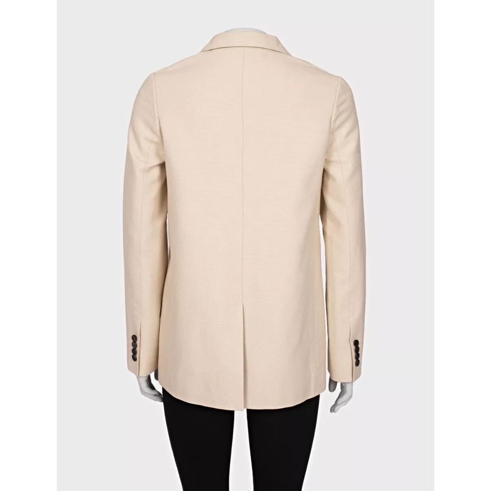 Dior Christian Dior Beige Double-Breasted Jacket Size 36/S Size XS / US 0-2 / IT 36-38 - 3 Thumbnail