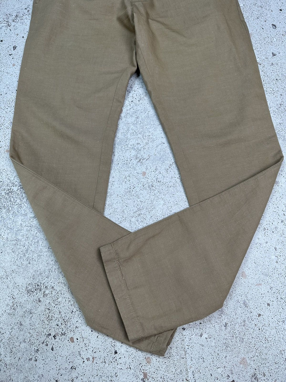 Lacoste Lacoste Cotton-Linen Trousers Men 34 Pants beige M L Size US 34 / EU 50 - 5 Thumbnail