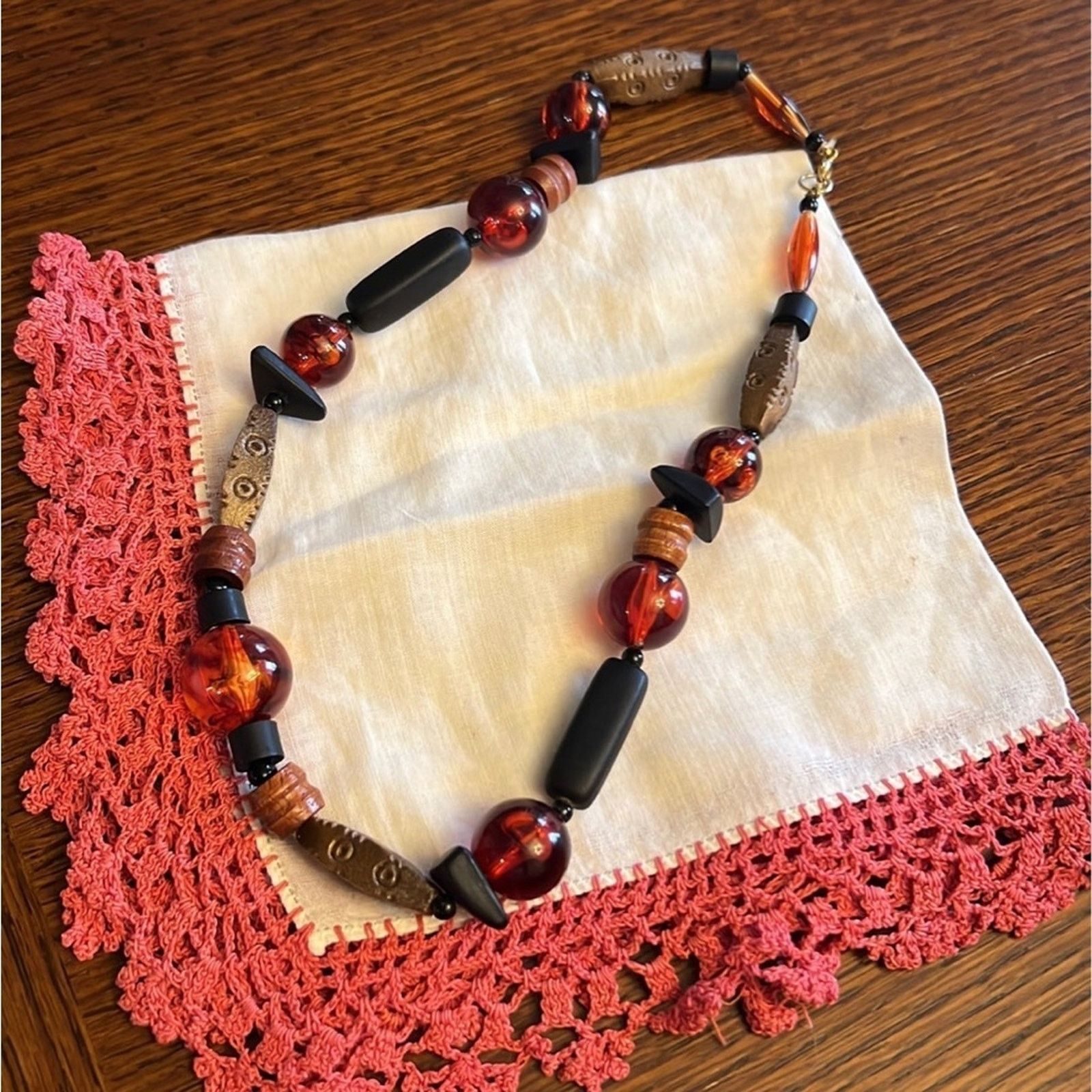 Other Vintage Beaded Boho Necklace Size ONE SIZE - 1 Thumbnail