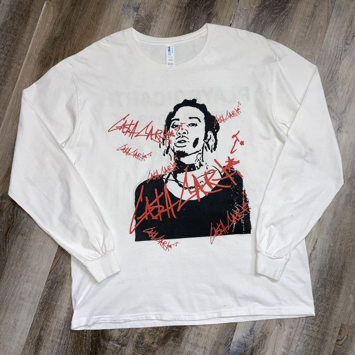 Playboi Carti 2018 Playboi Carti Cash Carti Tour Shirt Mens Large Awge Rap Size US L / EU 52-54 / 3 - 1 Thumbnail