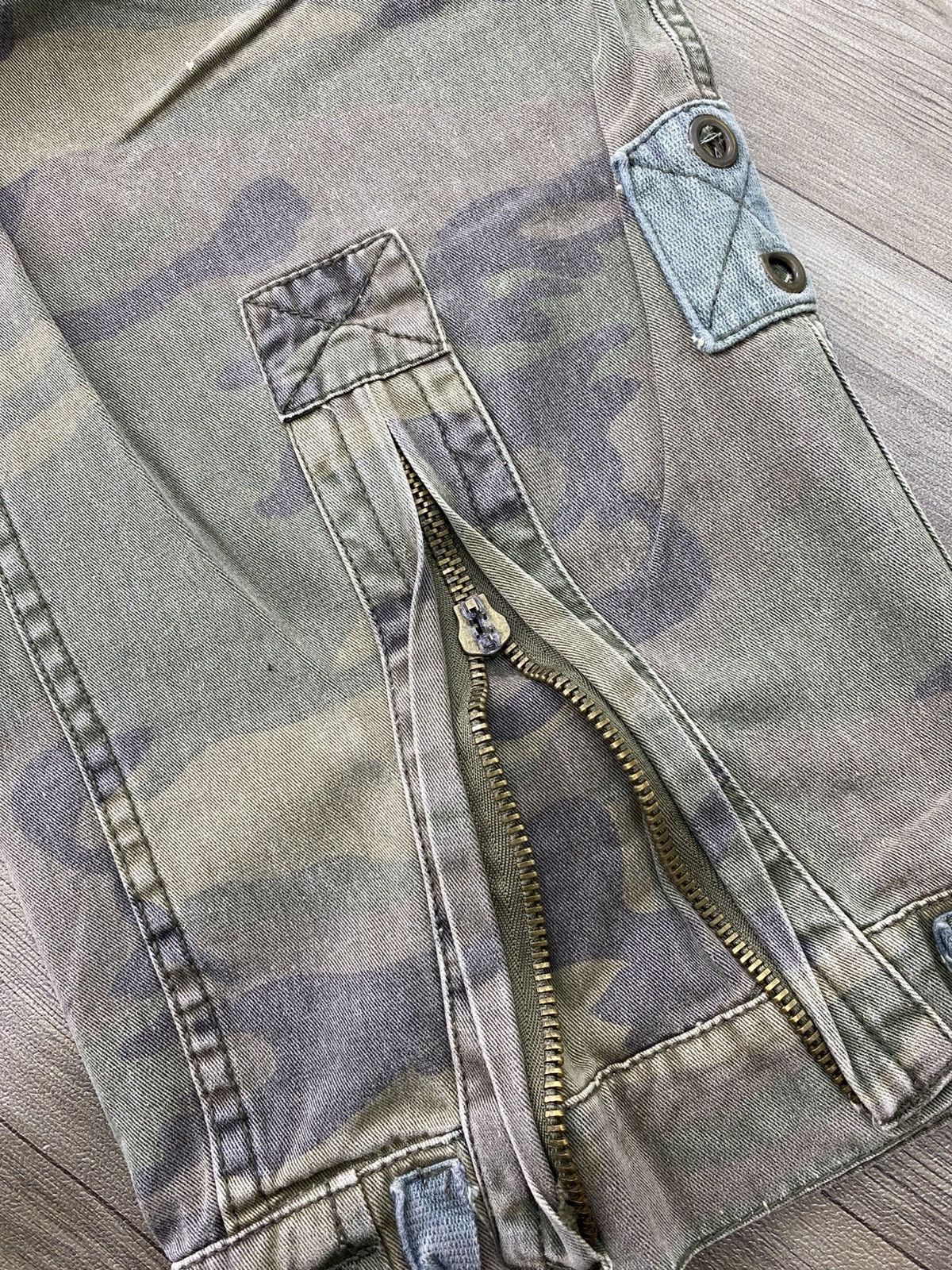 Abercrombie & Fitch Vintage Abercrombie & Fitch Bondage Camo Military Cargo Y2K Size US 34 / EU 50 - 11 Thumbnail