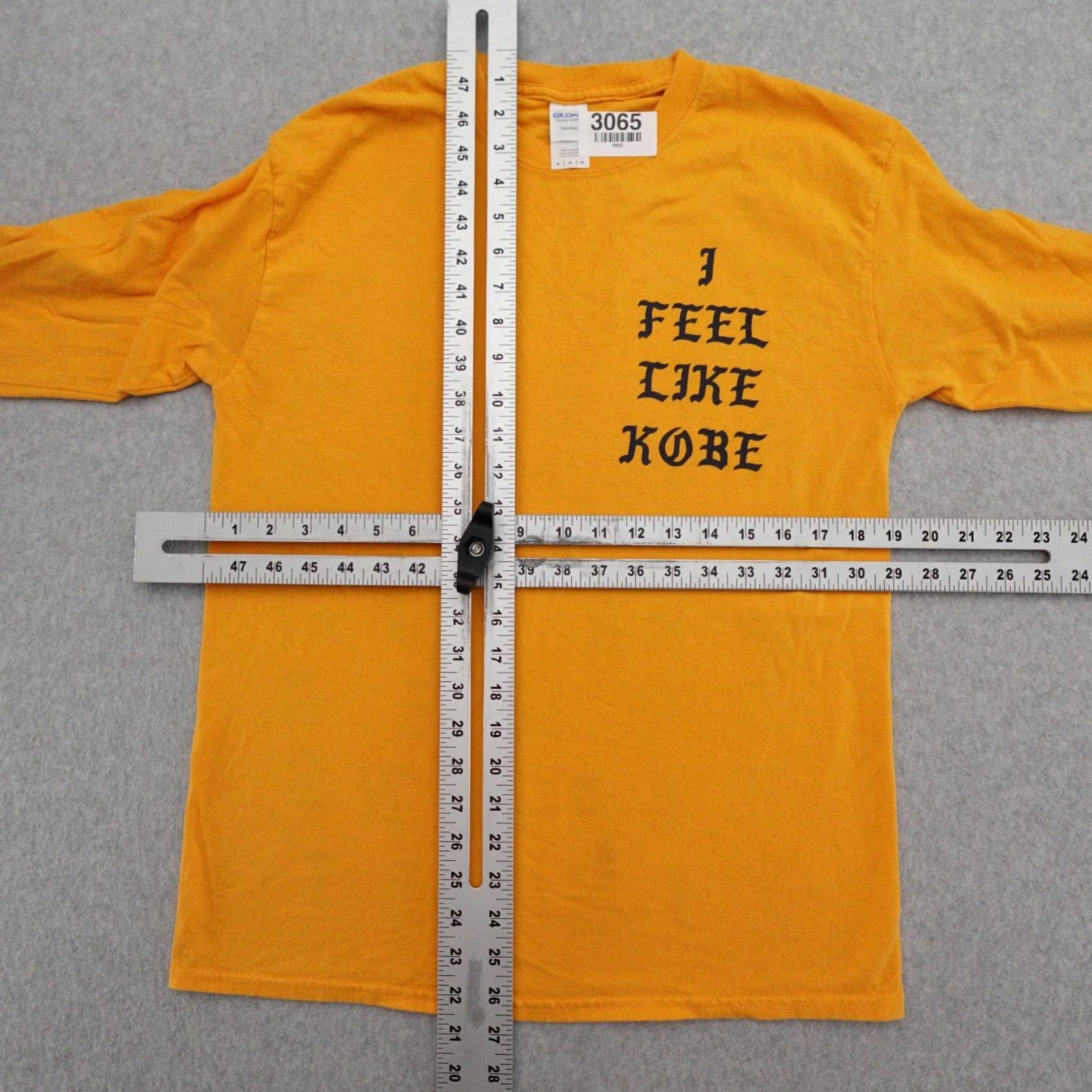 Gildan Kanye West I Feel Like Kobe Yeezy Mamba Tshirt Adult Medium Long Sleeve Size US M / EU 48-50 / 2 - 3 Thumbnail
