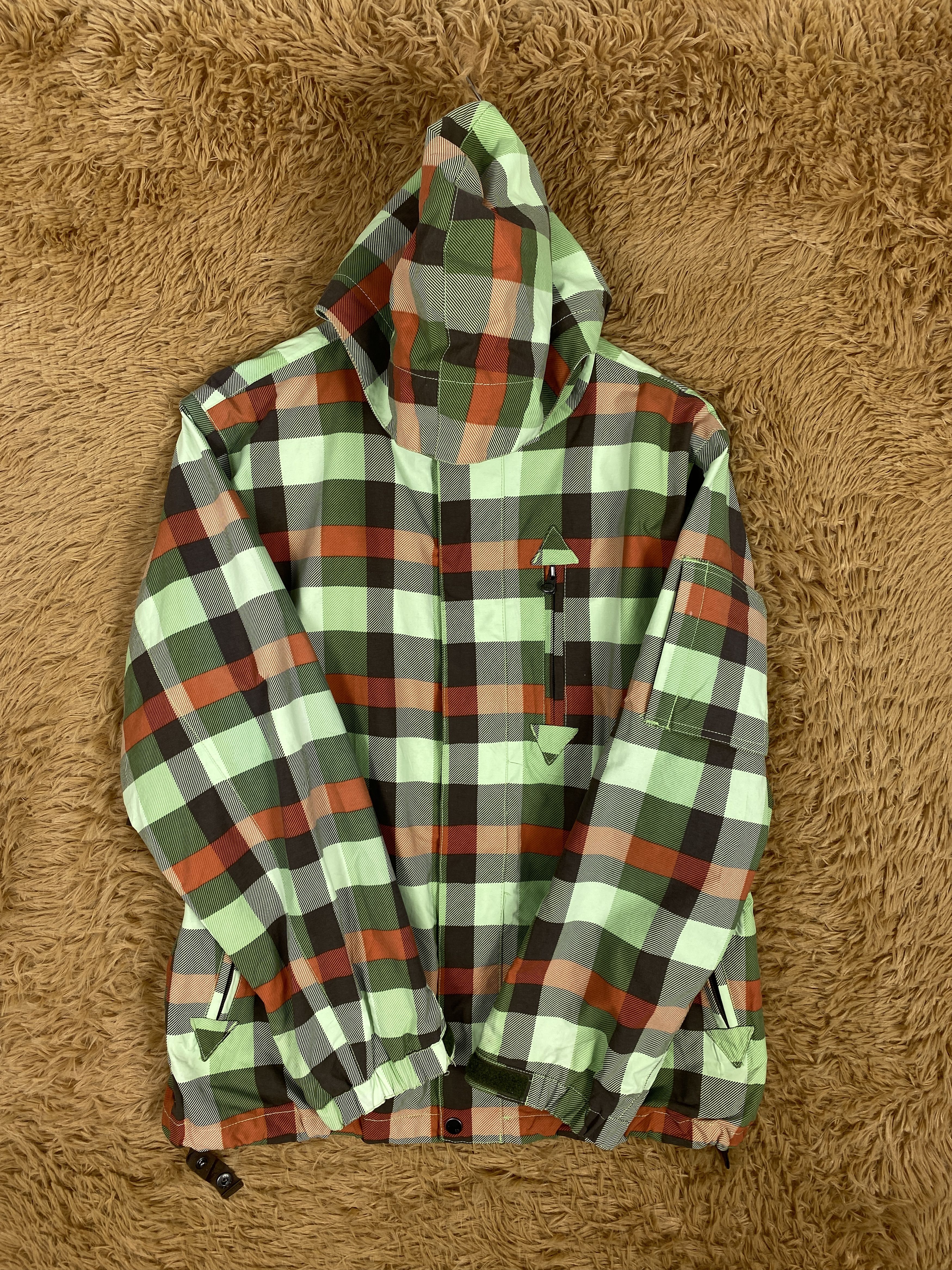 Burton Vintage Burton Checked Hoodie Jacket J2394 Size US S / EU 44-46 / 1 - 3 Thumbnail