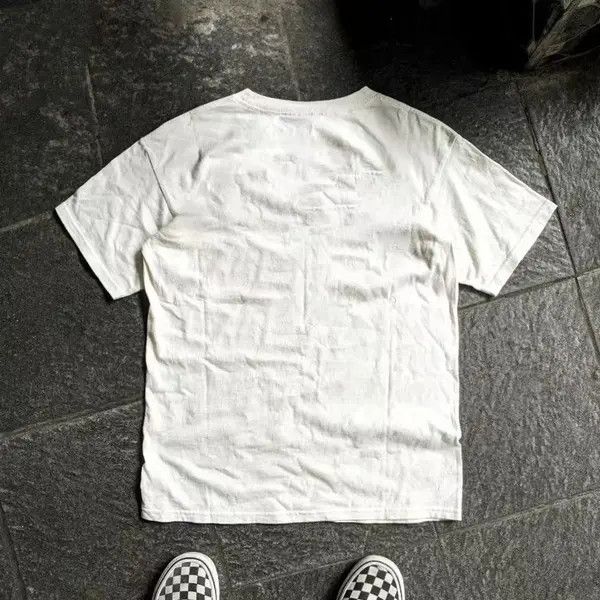 Japanese Brand VIBE White washed retro fun cat print t-shirt Size US M / EU 48-50 / 2 - 8 Thumbnail