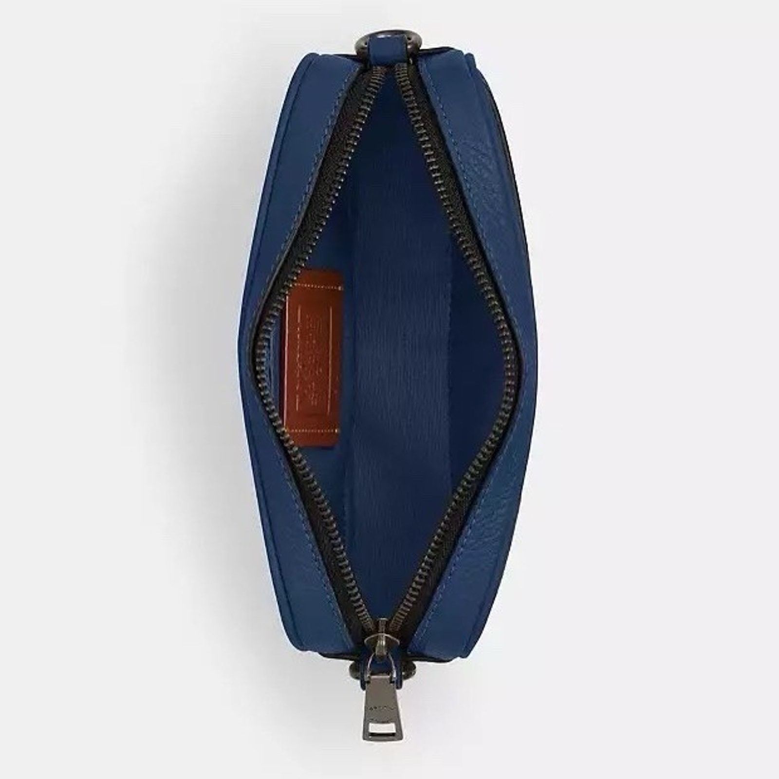 Coach NWT COACH Men's Jayden Crossbody CR179 Leather Deep Blue Size ONE SIZE - 8 Thumbnail