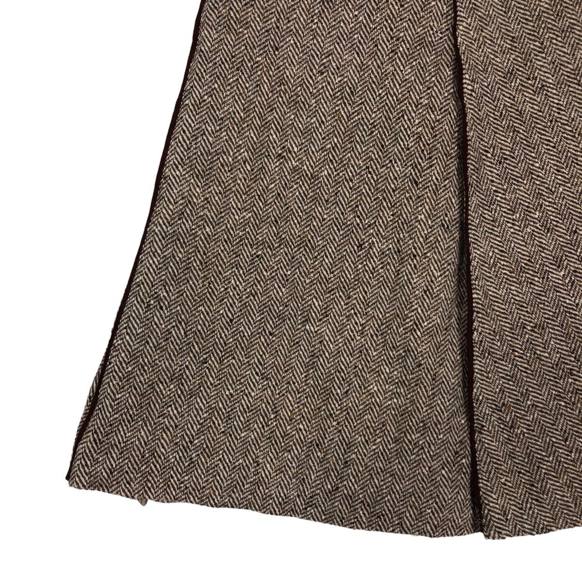 Beams Plus 🔥Vintage Wool Herringbone Skirts Beams Japan Issey Miyake Size 28" / US 6 / IT 42 - 4 Thumbnail