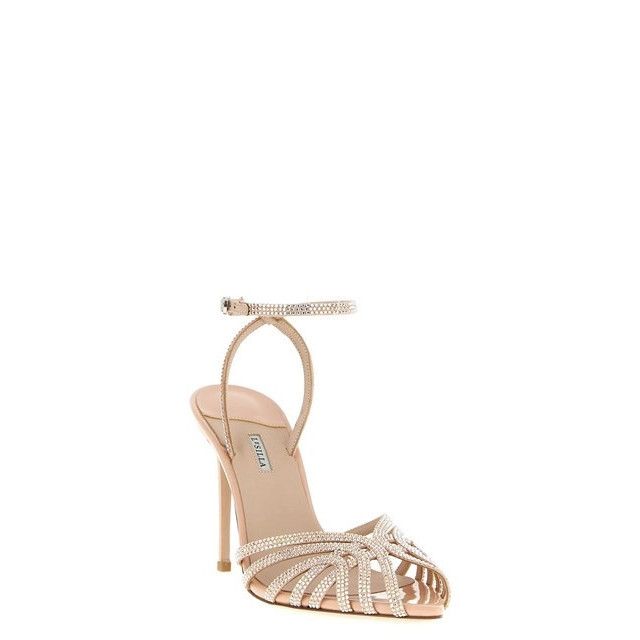 LE SILLA Embrace Divina Pink 105mm Pumps New & Authentic (Wo