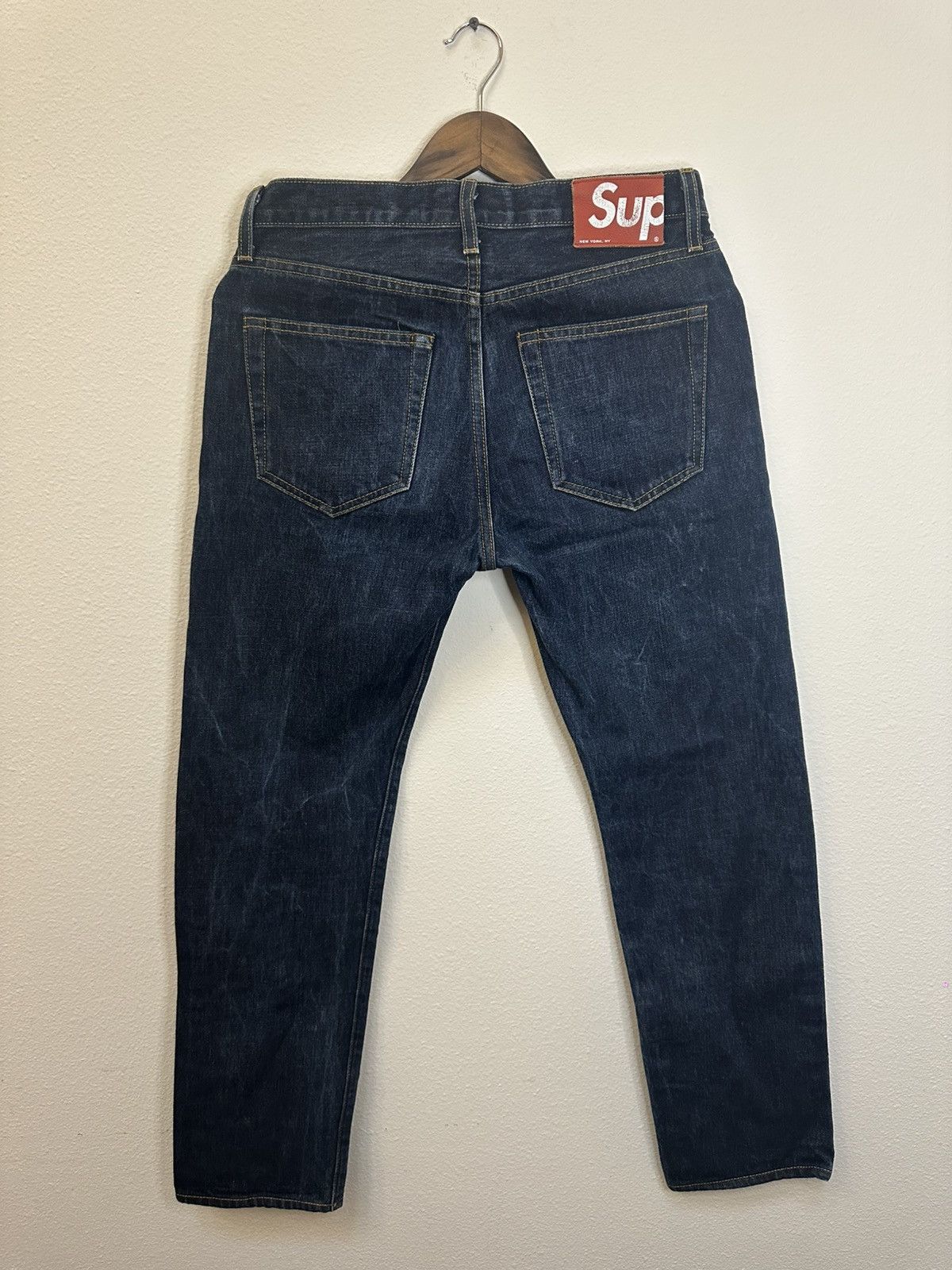 Supreme Supreme Selvedge Classic Denim Size 30 Good Condition Size US 30 / EU 46 - 1 Thumbnail