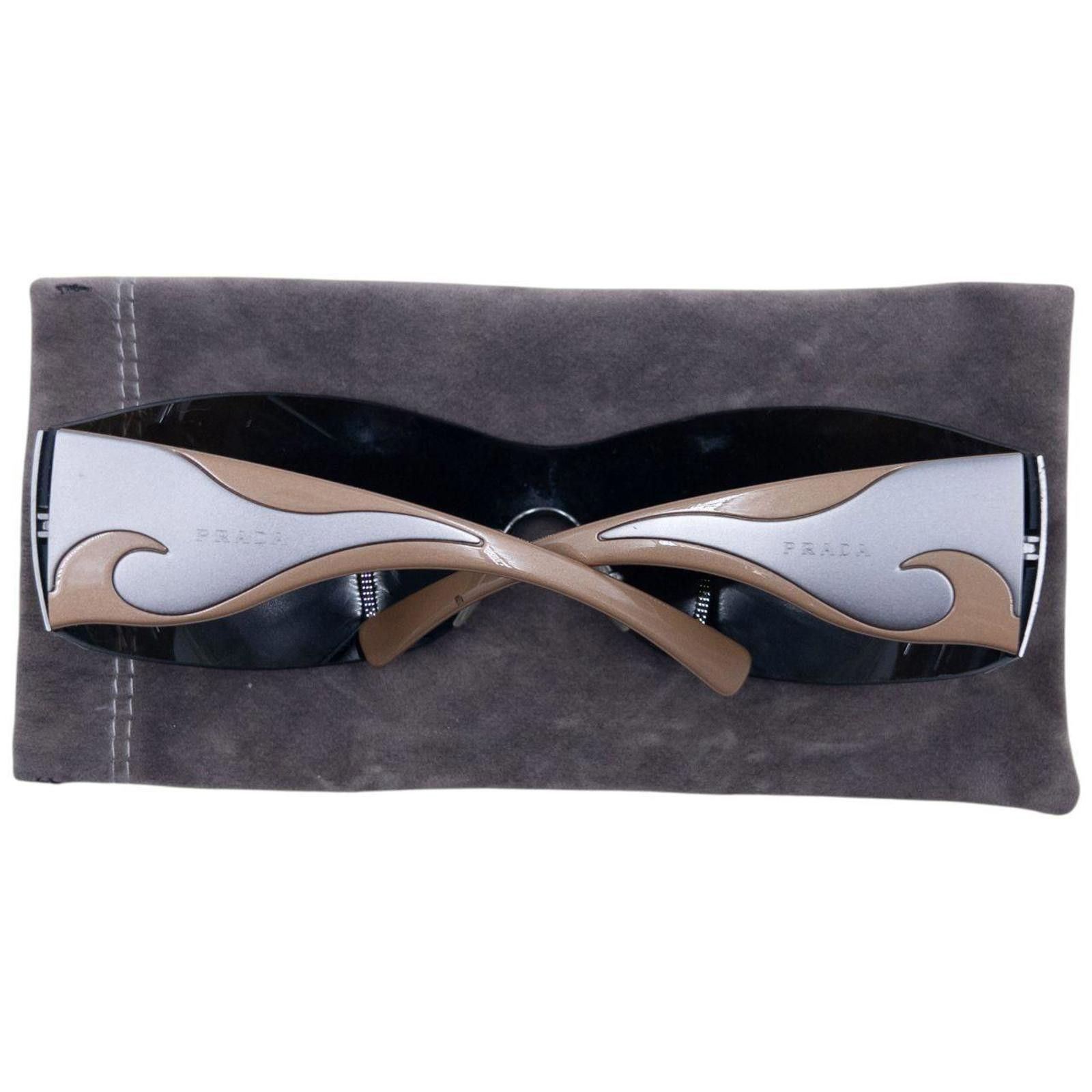 Prada Vintage Prada Swirl Sunglasses Size ONE SIZE - 8 Thumbnail