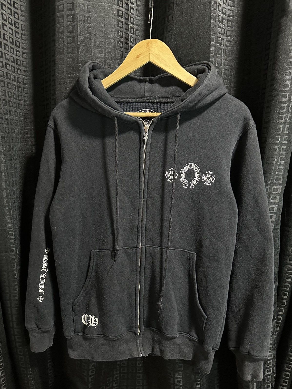 Chrome Hearts Chrome hearts classic zip up noodie Size US S / EU 44-46 / 1 - 1 Thumbnail