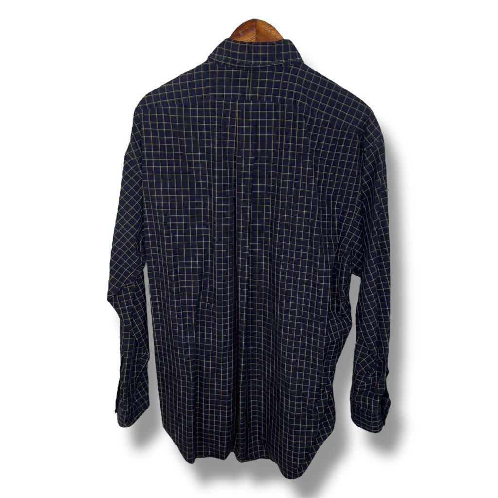 Polo Ralph Lauren Polo Ralph Lauren Navy & Green 2 Ply Oxford Button Down Shir Size US L / EU 52-54 / 3 - 7 Thumbnail