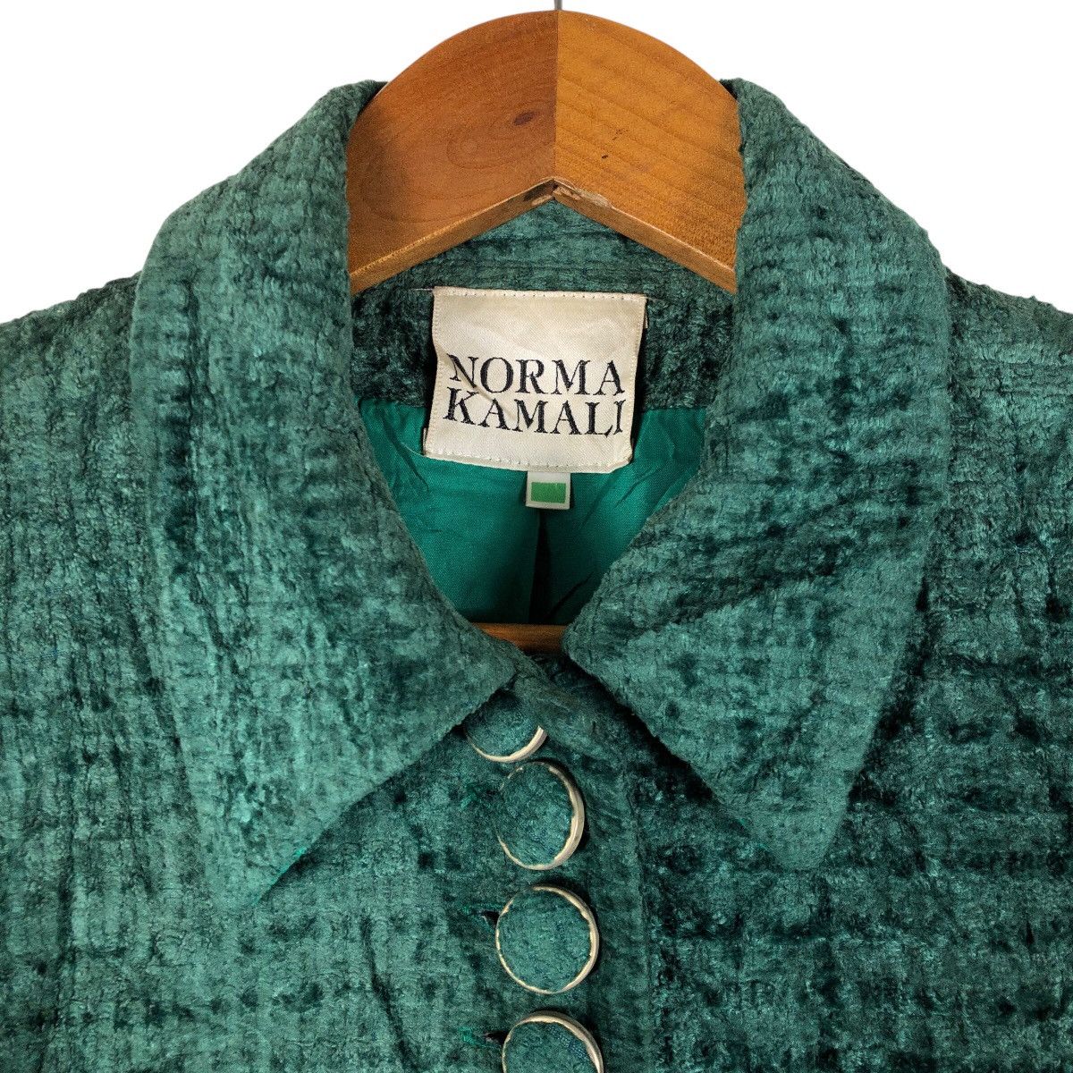Other NORMA KAMALI Full Button Velvet Jacket Size S / US 4 / IT 40 - 3 Thumbnail