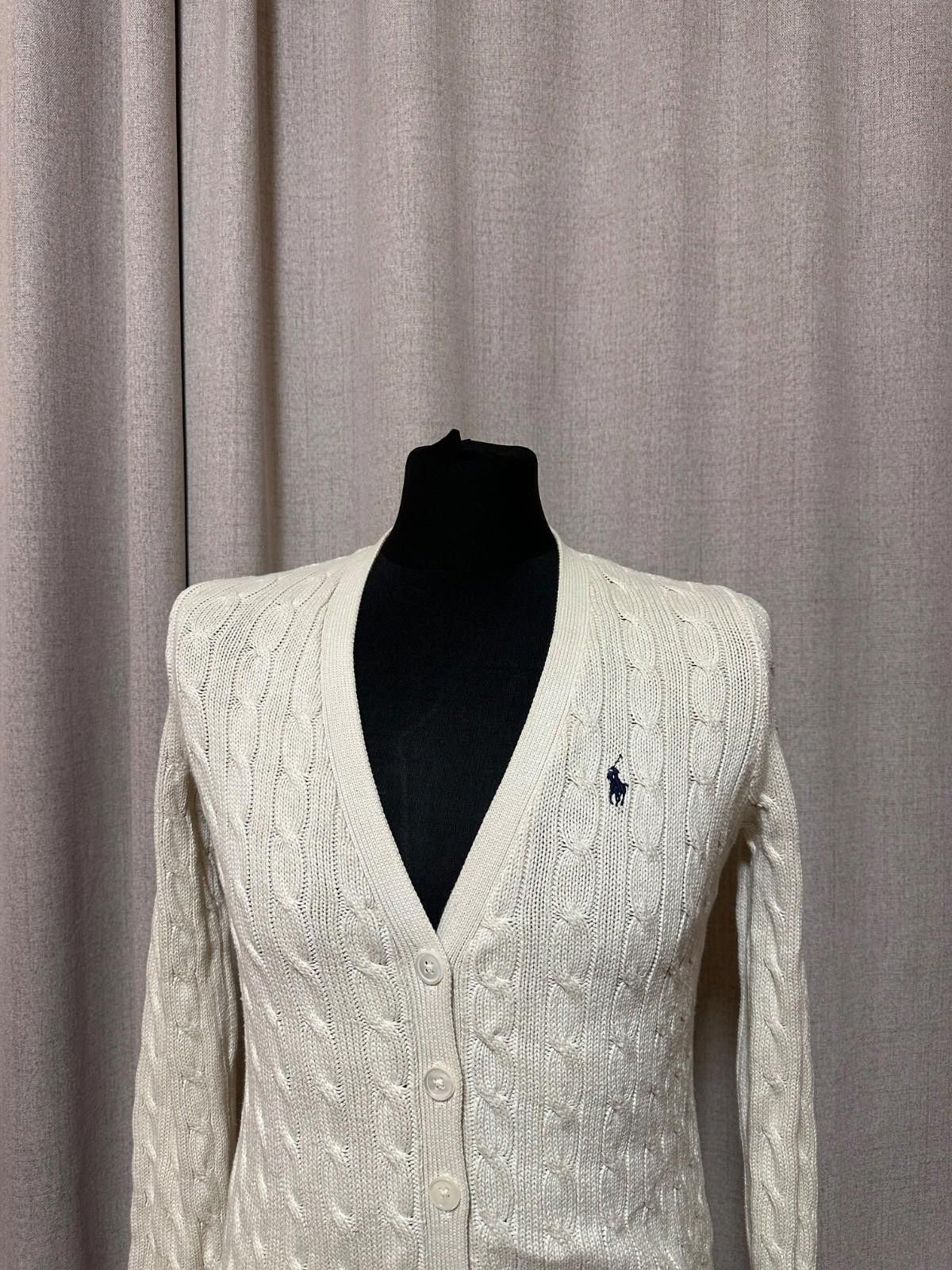 Ralph Lauren Sport Vintage Ralph Lauren Sport Logo Knitted Cardigan Sweater Size M / US 6-8 / IT 42-44 - 2 Thumbnail