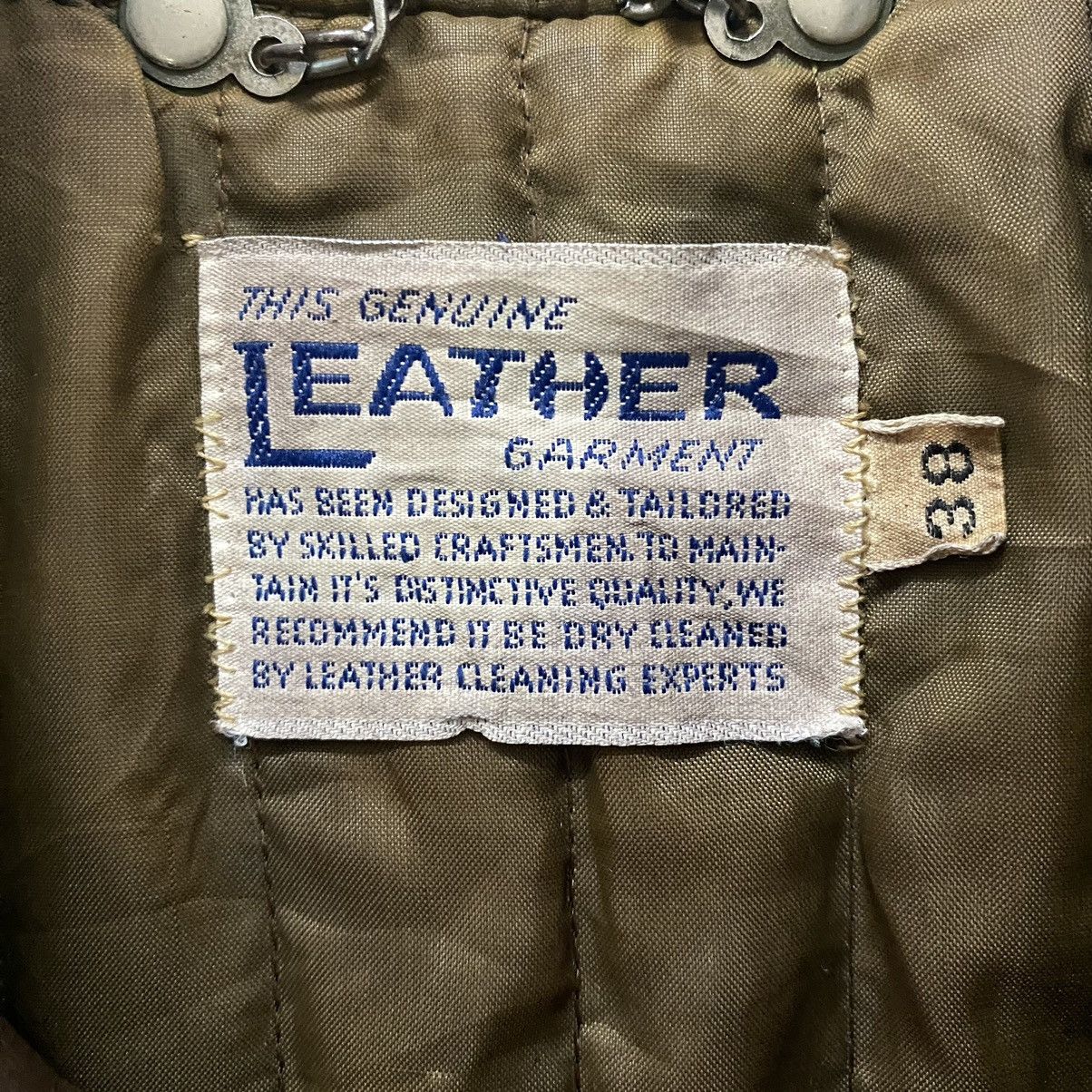 Genuine Leather ✨50s Motorcycle biker leather jacket size 38 Size US S / EU 44-46 / 1 - 10 Thumbnail