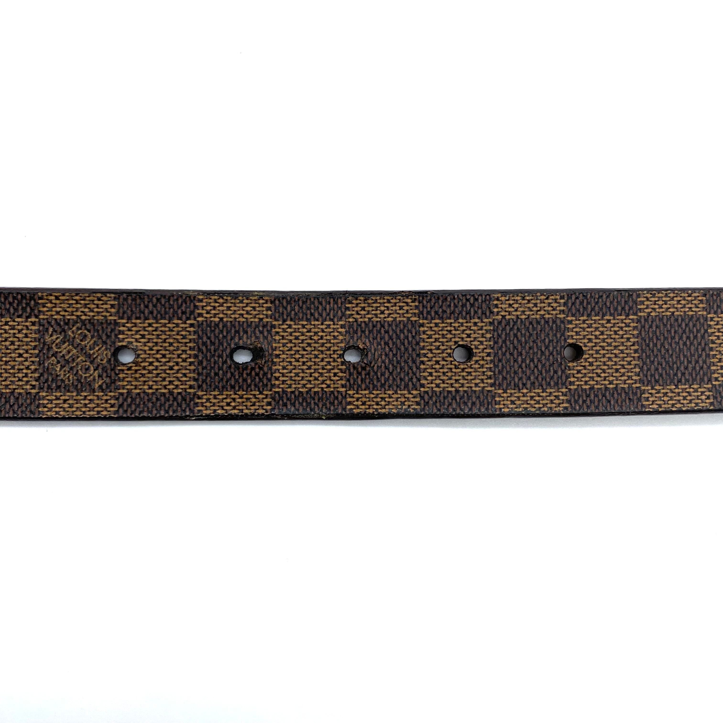 Louis Vuitton Louis Vuitton Damie Belt Silver Buckle M 6803 Size 36 - 12 Thumbnail