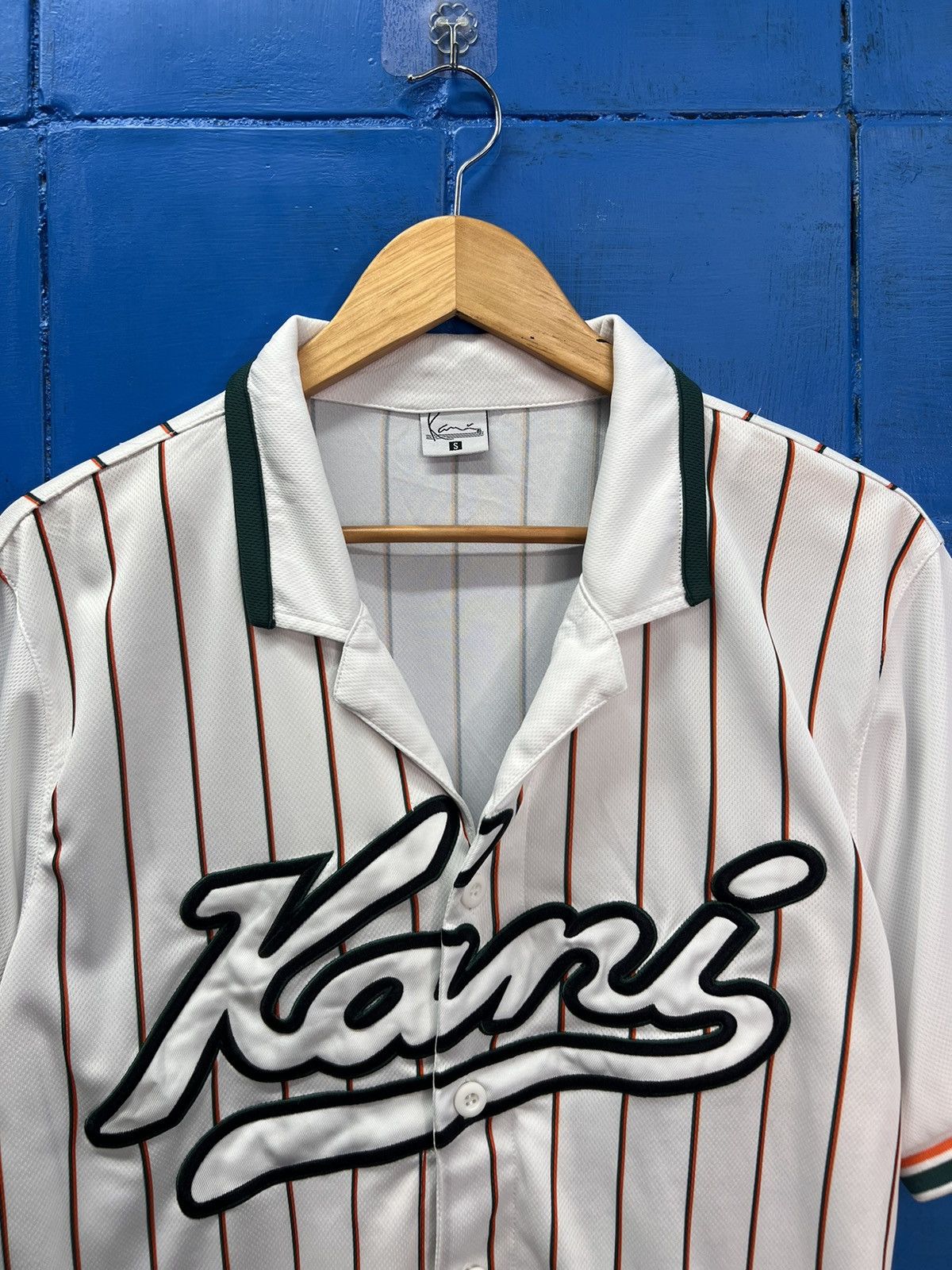 Karl Kani × Vintage Karl Kani T-shirt Big Logo Size US S / EU 44-46 / 1 - 5 Thumbnail