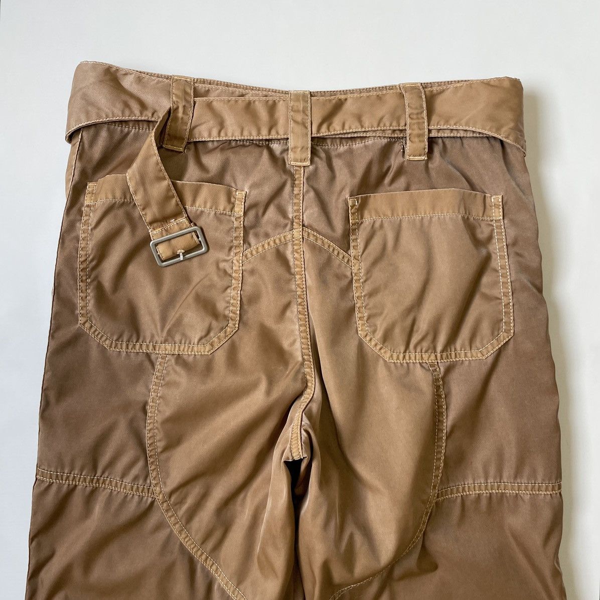 Maison Margiela Sample Over Dyed Nylon Cargo Trousers Size US 32 / EU 48 - 17 Thumbnail