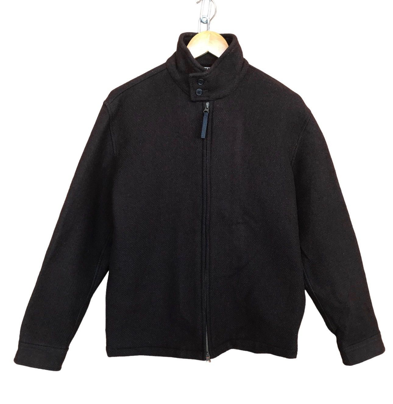 image of Vintage 90's Goodenough Gdeh Goodenough Wool Work Jacket in Dark Brown, Men's (Size Medium)
