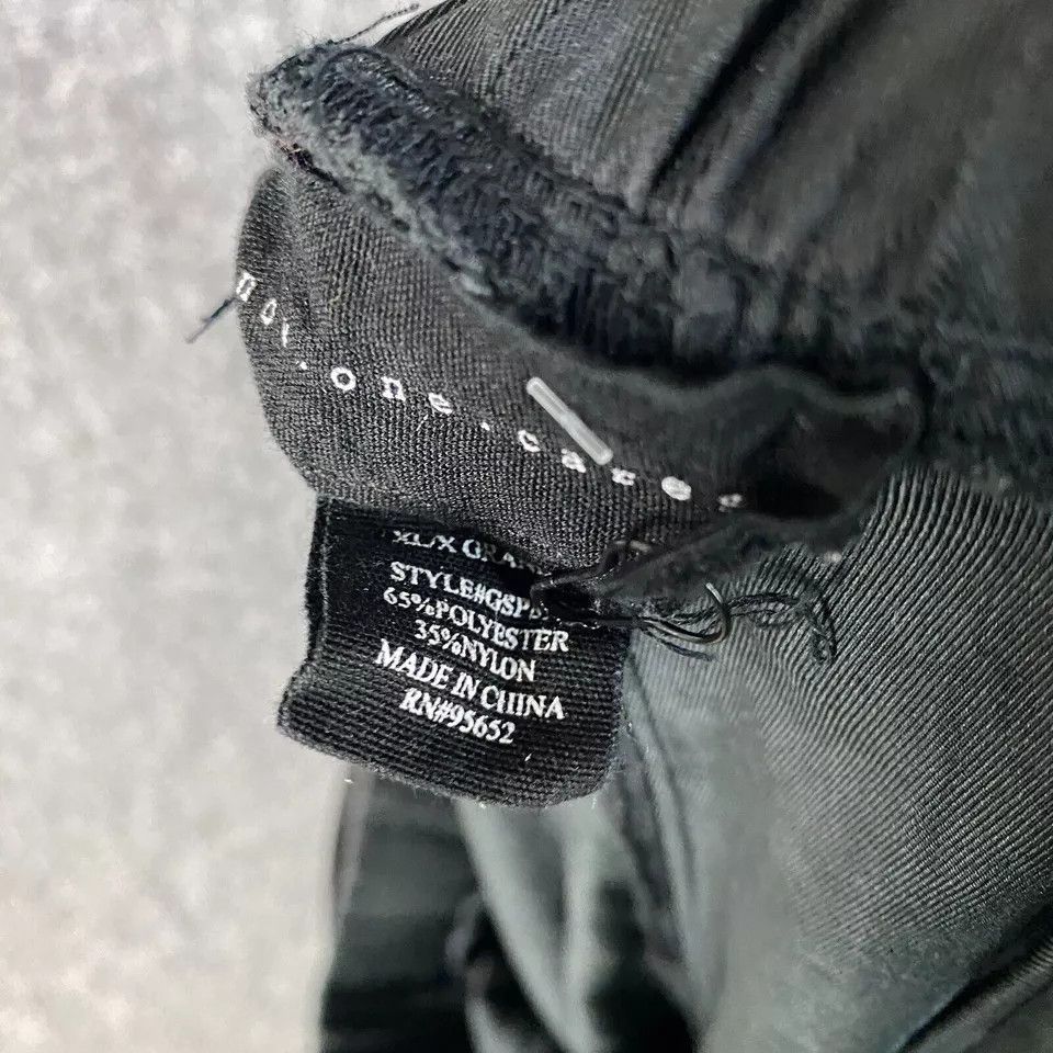 Other Know One Cares Cargo Pants Women's XL Belt Stretch Polyester Size 32" / US 10 / IT 46 - 8 Thumbnail