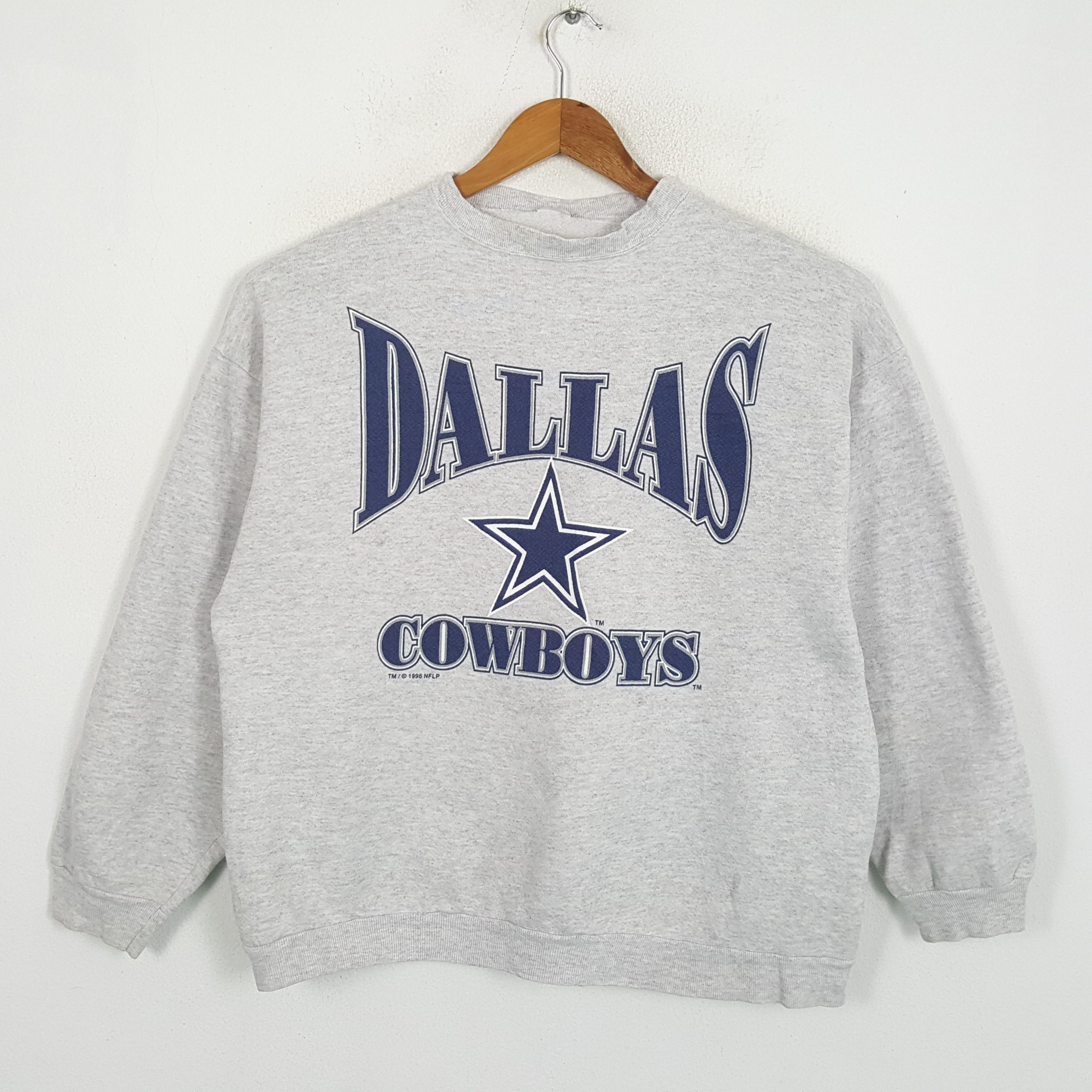 NFL × Vintage Vintage 90s DALLAS COWBOYS American Football Club Sweatshirt Size US L / EU 52-54 / 3 - 1 Thumbnail