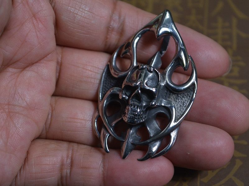 Other Skull Dark STEAL! Y2K Chains Necklace Chain Size ONE SIZE - 4 Thumbnail