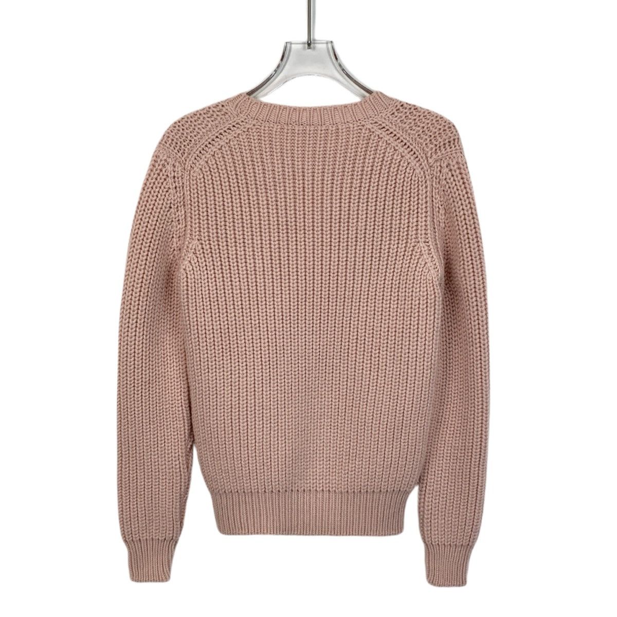 Fendi Fendi Pink Wool Long Sleeve Knit Sweater K26WX Size XS / US 0-2 / IT 36-38 - 2 Thumbnail