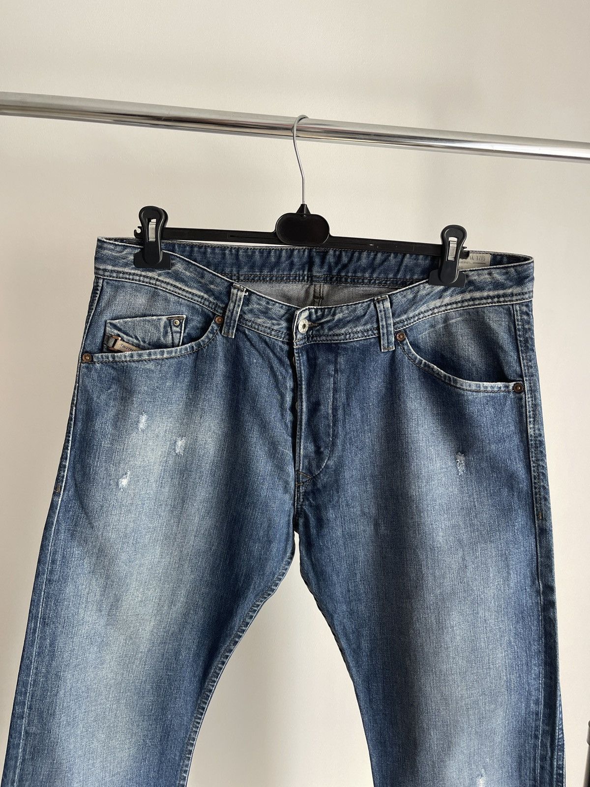 Diesel Vintage Diesel Blue Jeans Distressed Denim W36 Size US 36 / EU 52 - 2 Thumbnail