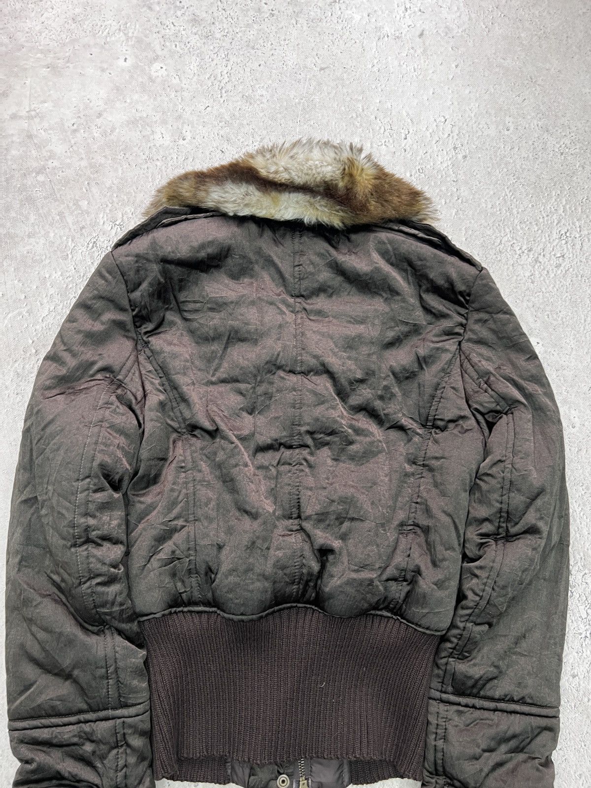 If Six Was Nine Y2k Japanese Fur collar If six was nine gothic bomber jacket Size US S / EU 44-46 / 1 - 11 Thumbnail
