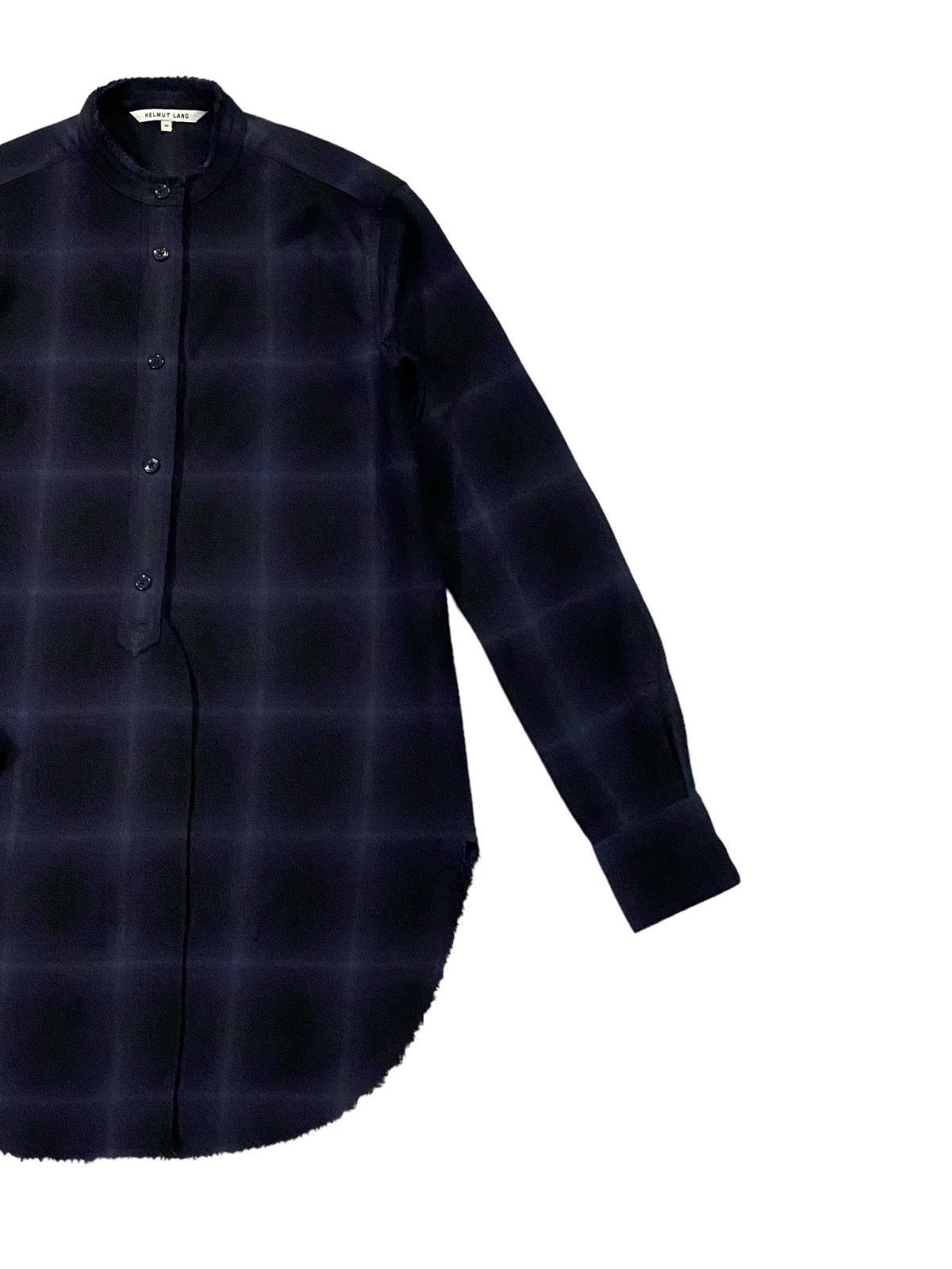 Helmut Lang Helmut Lang Plaid Wool & Cashmere Flannel Shirt Button ups Size XS / US 0-2 / IT 36-38 - 15 Thumbnail