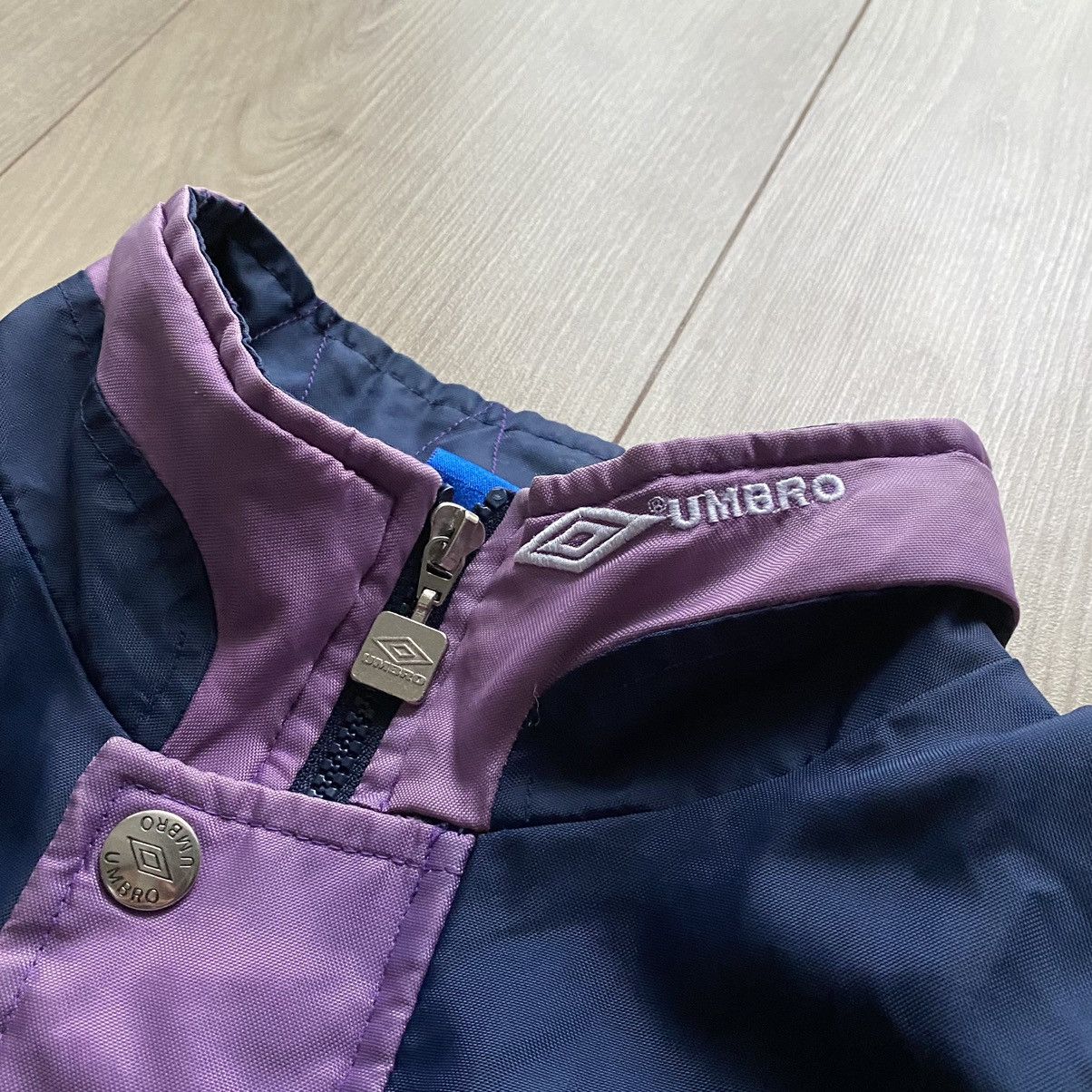 Umbro 90s Scotland Umbro Logo Bench Coat Jacket Size US M / EU 48-50 / 2 - 9 Thumbnail