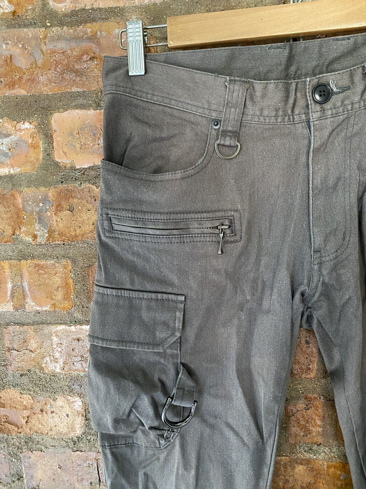 Japanese Brand × Kiminori Morishita × Tete Homme Vtg Tete Homme By kiminori Era Bondage parachute flare Size US 30 / EU 46 - 6 Thumbnail