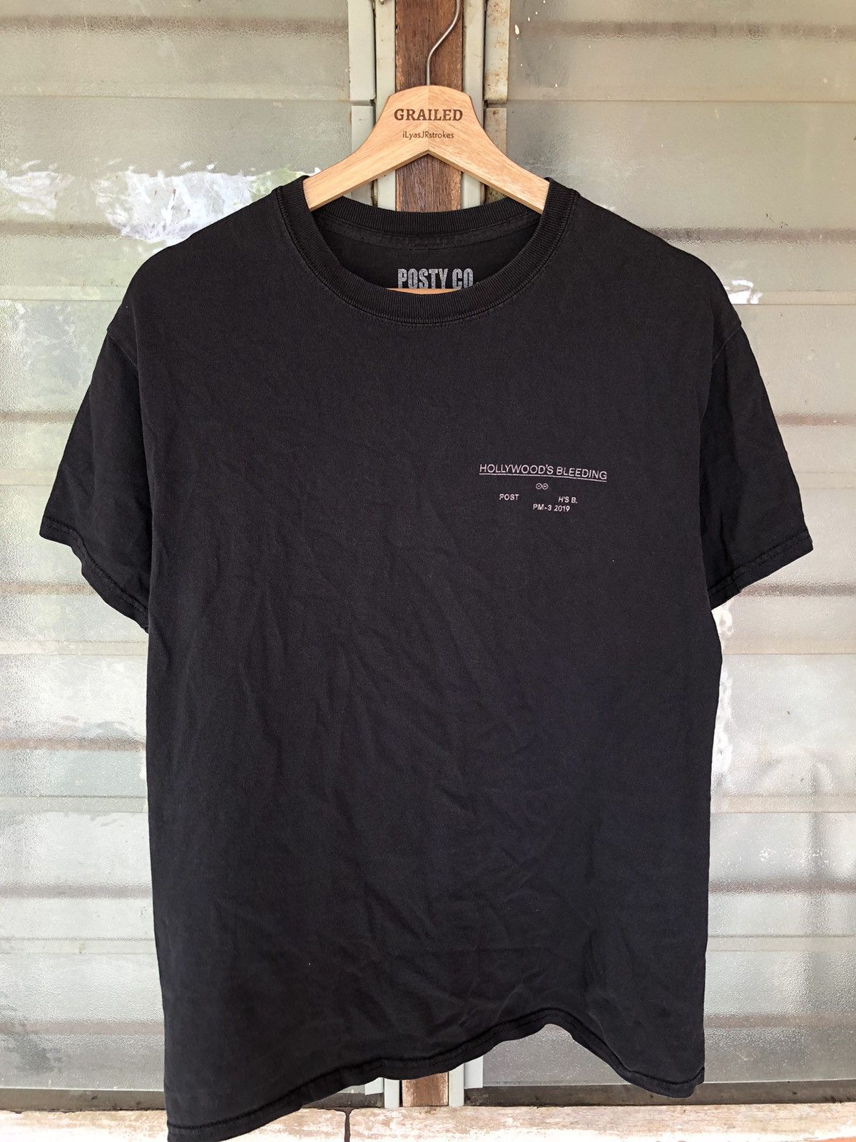 Band Tees × Rap Tees Hollywood’s Bleeding by Post Malone American Rapper Tee Size US M / EU 48-50 / 2 - 3 Thumbnail