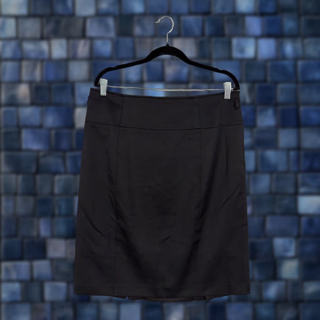 Ralph Lauren VINTAGE Lauren Ralph Lauren Skirt Womens 14 Black Wool Pencil Lined Back Vent Office Mens Size 36" / US 14 / IT 50 - 1 Thumbnail