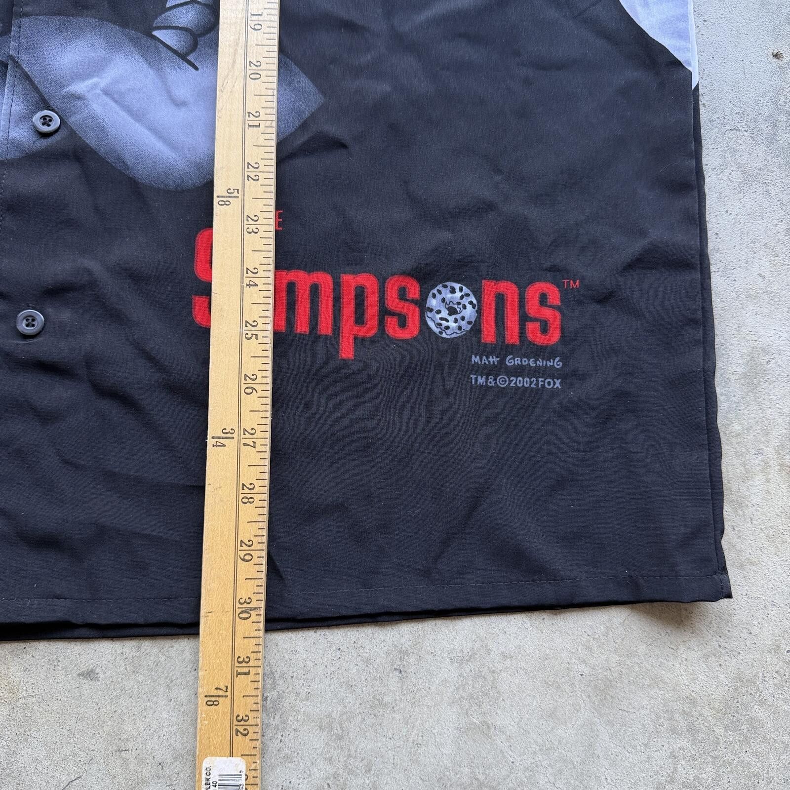 The Simpsons Vintage Y2K 2001 Simpsons Sopranos Parody Button Up Shirt Size US M / EU 48-50 / 2 - 6 Thumbnail