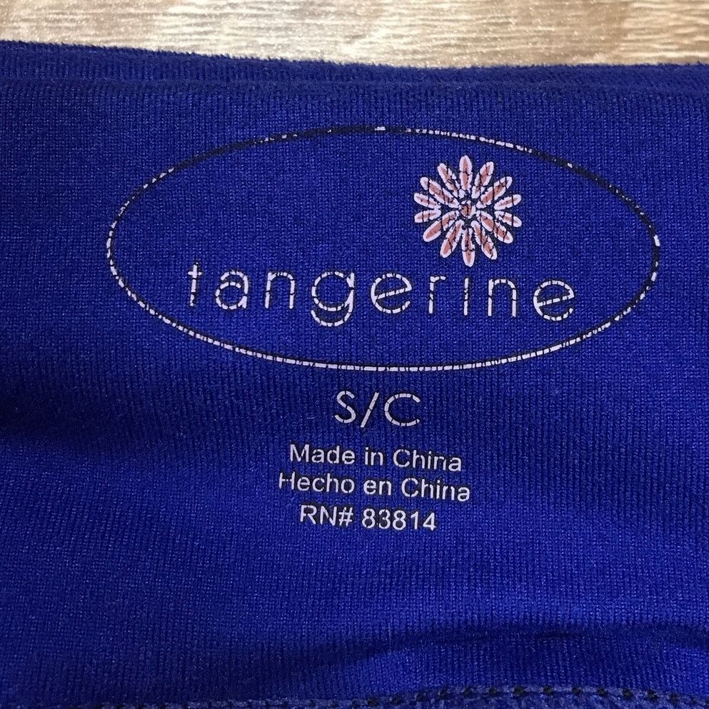 Other Tangerine Black Capri Leggings with Back Reflective Strips S Size 29" - 3 Thumbnail