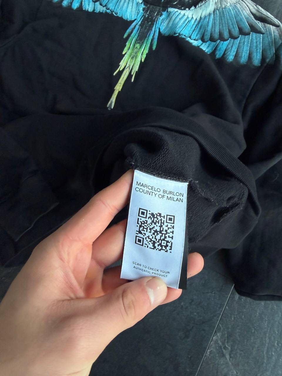 Marcelo Burlon Marcelo Burlon County of Milan Wings Sweatshirt Size US L / EU 52-54 / 3 - 6 Thumbnail