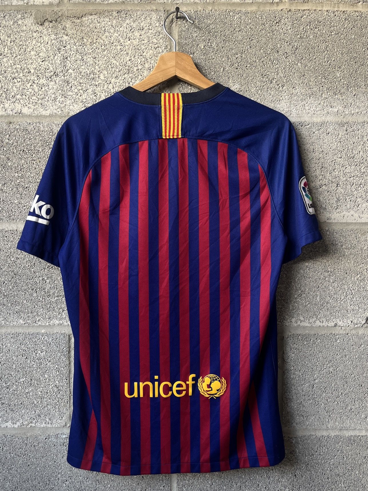 Nike × Vintage Nike Barcelona FC Soccer Futbol Jersey Kit Size US S / EU 44-46 / 1 - 2 Thumbnail