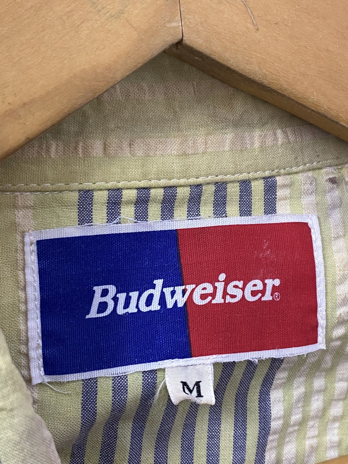 Budweiser × Vintage Vintage Budweiser Button Up Shirt Size US M / EU 48-50 / 2 - 11 Thumbnail