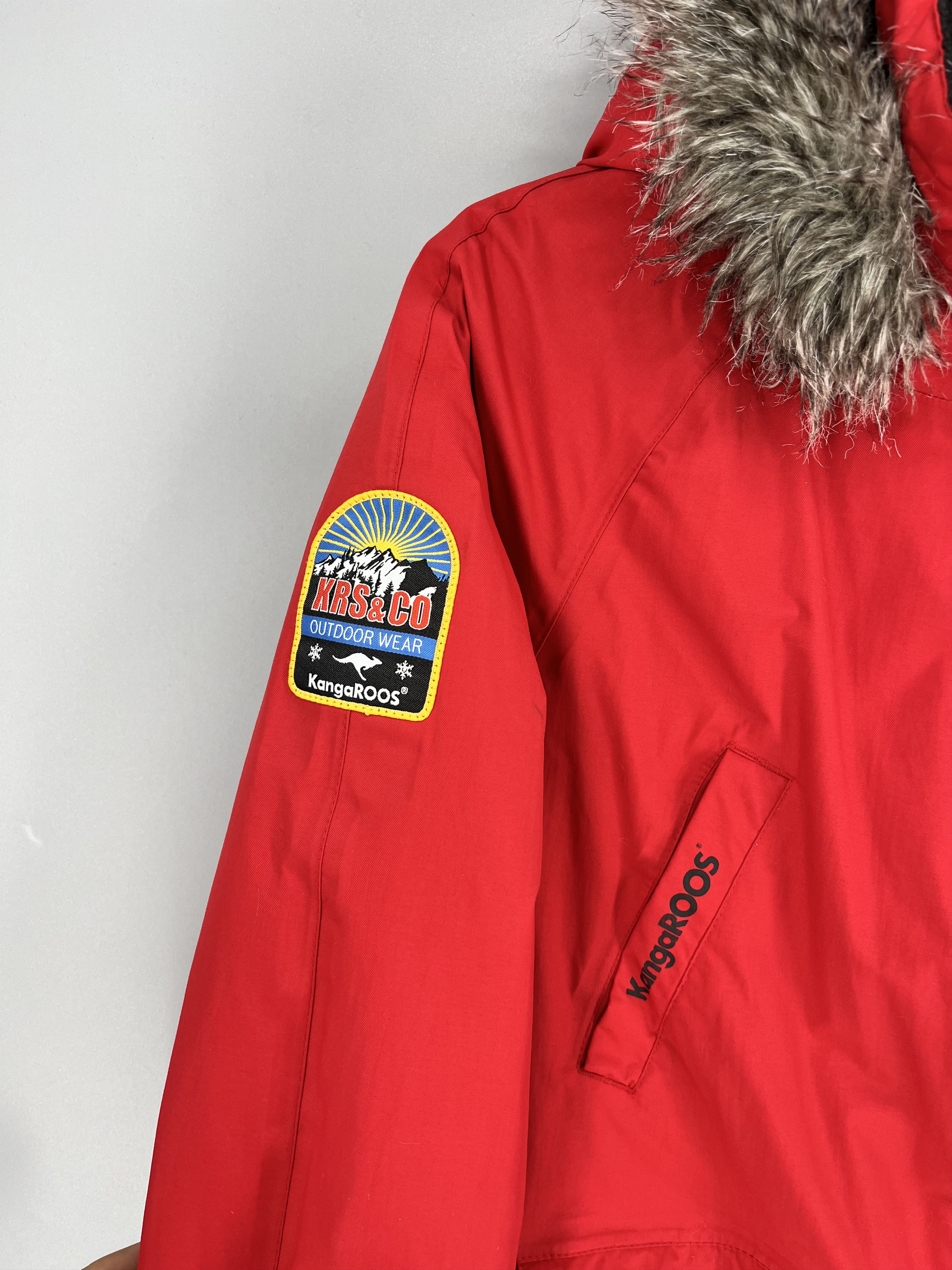 KangaROOS Vintage Kangaroos Mens Puffer Down Jacket With Fur Hoodie Size US M / EU 48-50 / 2 - 6 Thumbnail