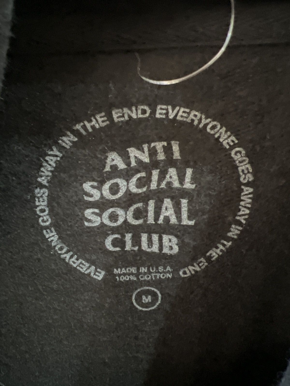 Anti Social Social Club Anti Social Social Club black hoodie M Size US M / EU 48-50 / 2 - 3 Thumbnail