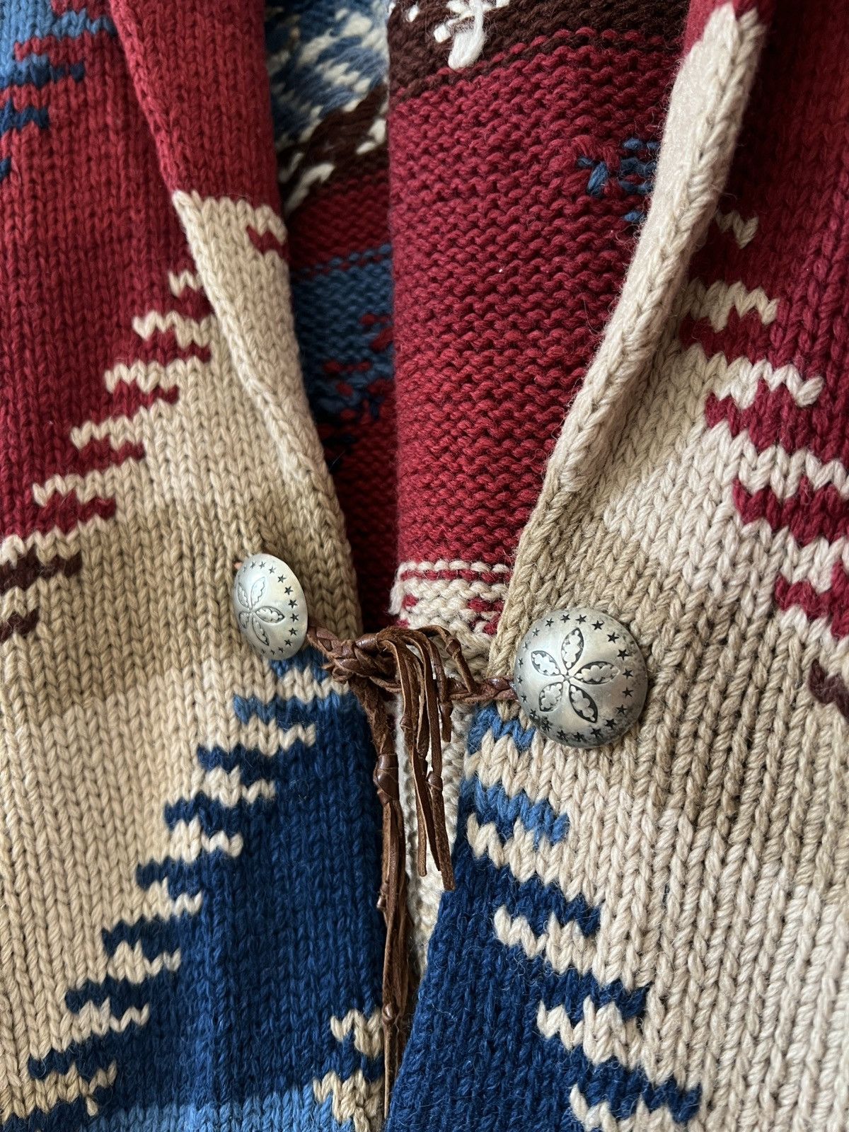 Polo Ralph Lauren Rare❗️Vintage Ralph Lauren Country Hand Knit Sweater Cardigan Size US L / EU 52-54 / 3 - 5 Thumbnail