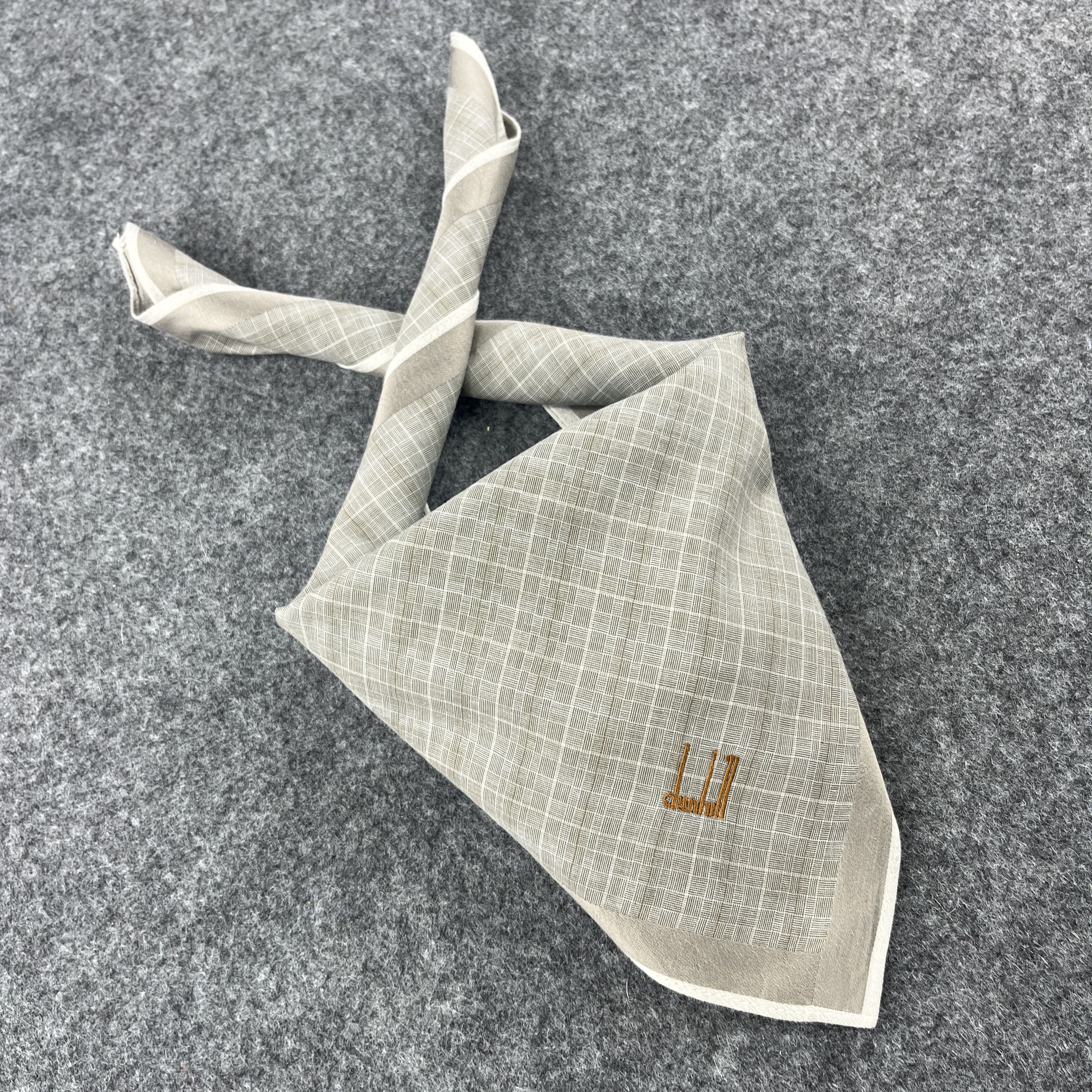 Alfred Dunhill Dunhill Handkerchief / Bandana / Neckerchief B366 Size ONE SIZE - 4 Thumbnail