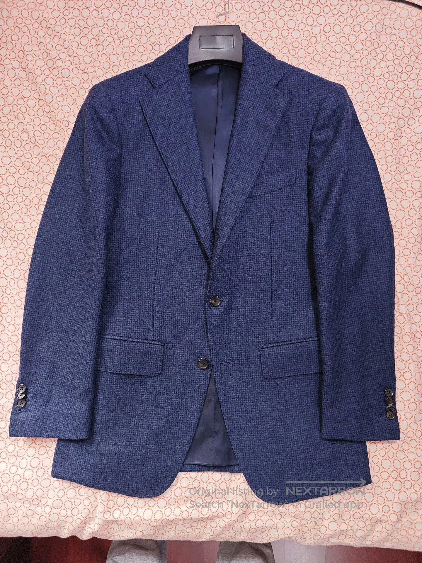 Japanese Brand Elegant Italian Wool Blazer Jacket. Size US S / EU 44-46 / 1 - 5 Thumbnail