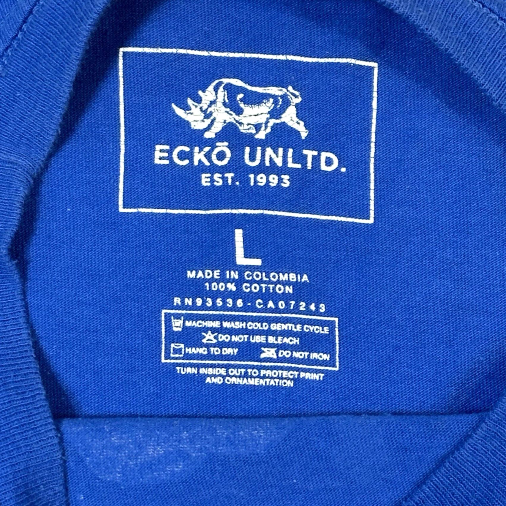 Ecko Unltd. ECKO UNLTD Graffiti Street Graphic Print Tee Shirt Cotton Men's Large Shirt Mens Large Graffiti Street Tee Graphic Print Cotton ECKO UNLTD Size US L / EU 52-54 / 3 - 4 Thumbnail